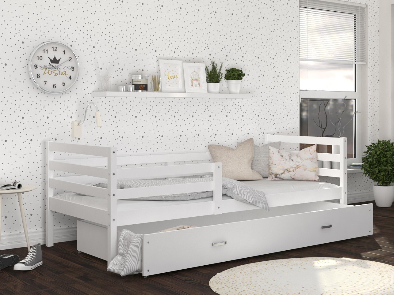 Bed Aurora 130 (White)
