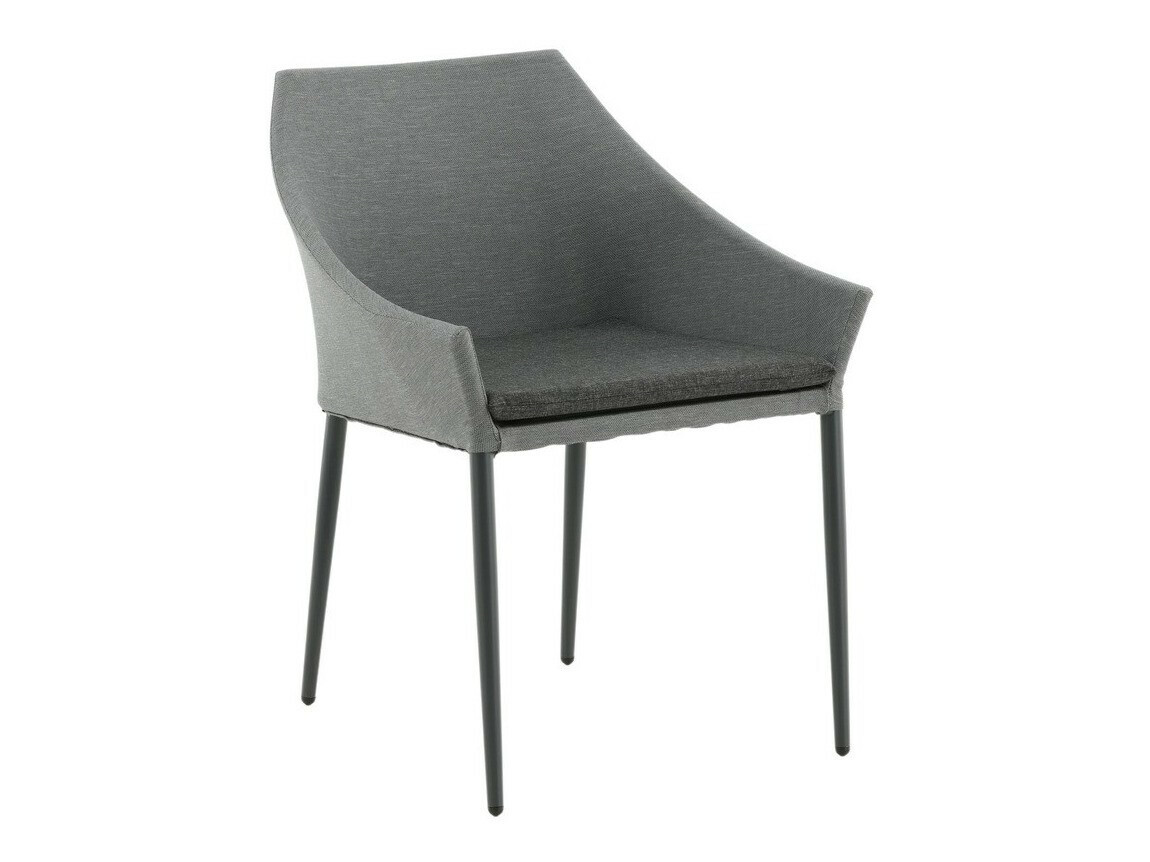 Outdoor chair Dallas 2563 (Black + Grey)
