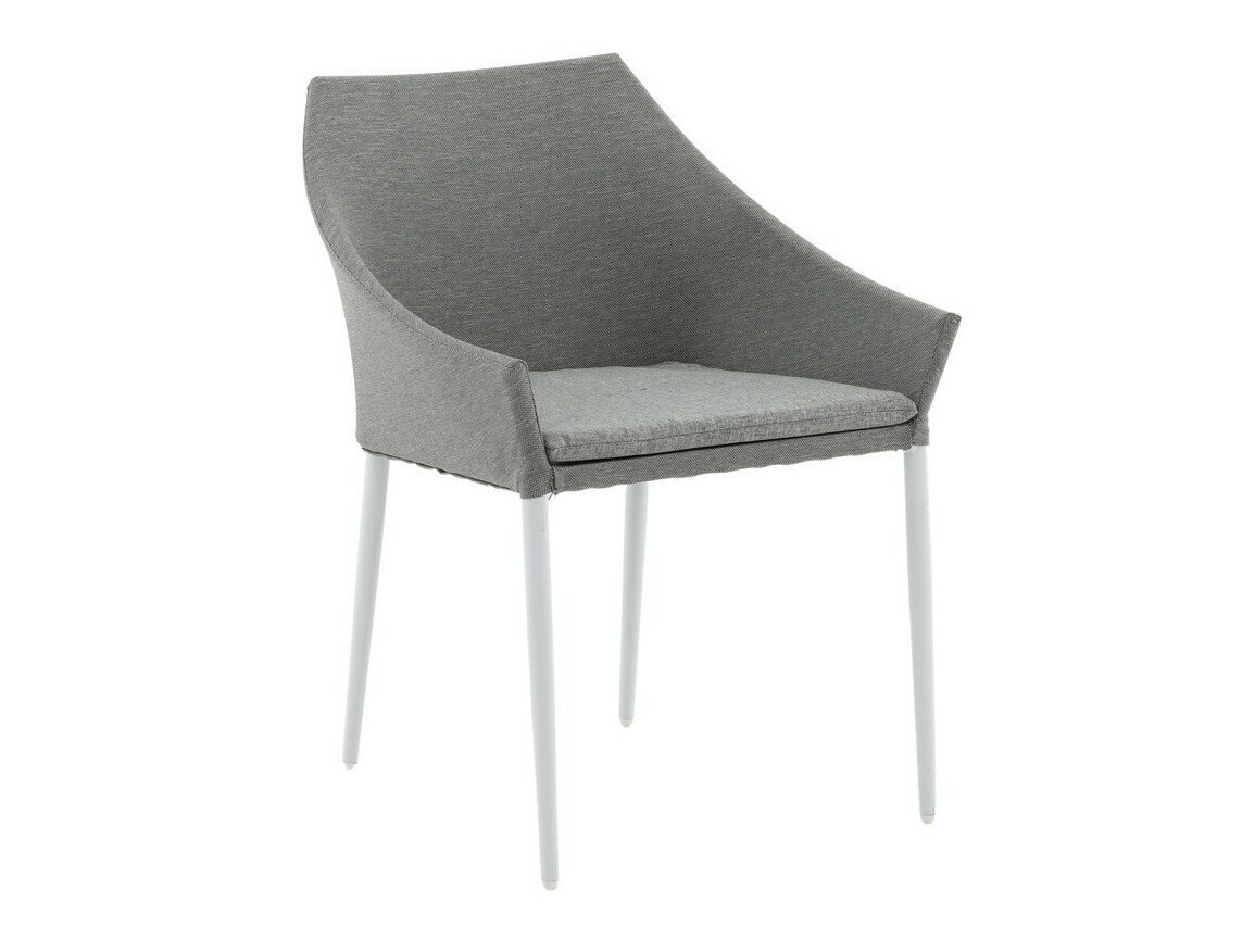 Outdoor chair Dallas 2563 (White + Grey)