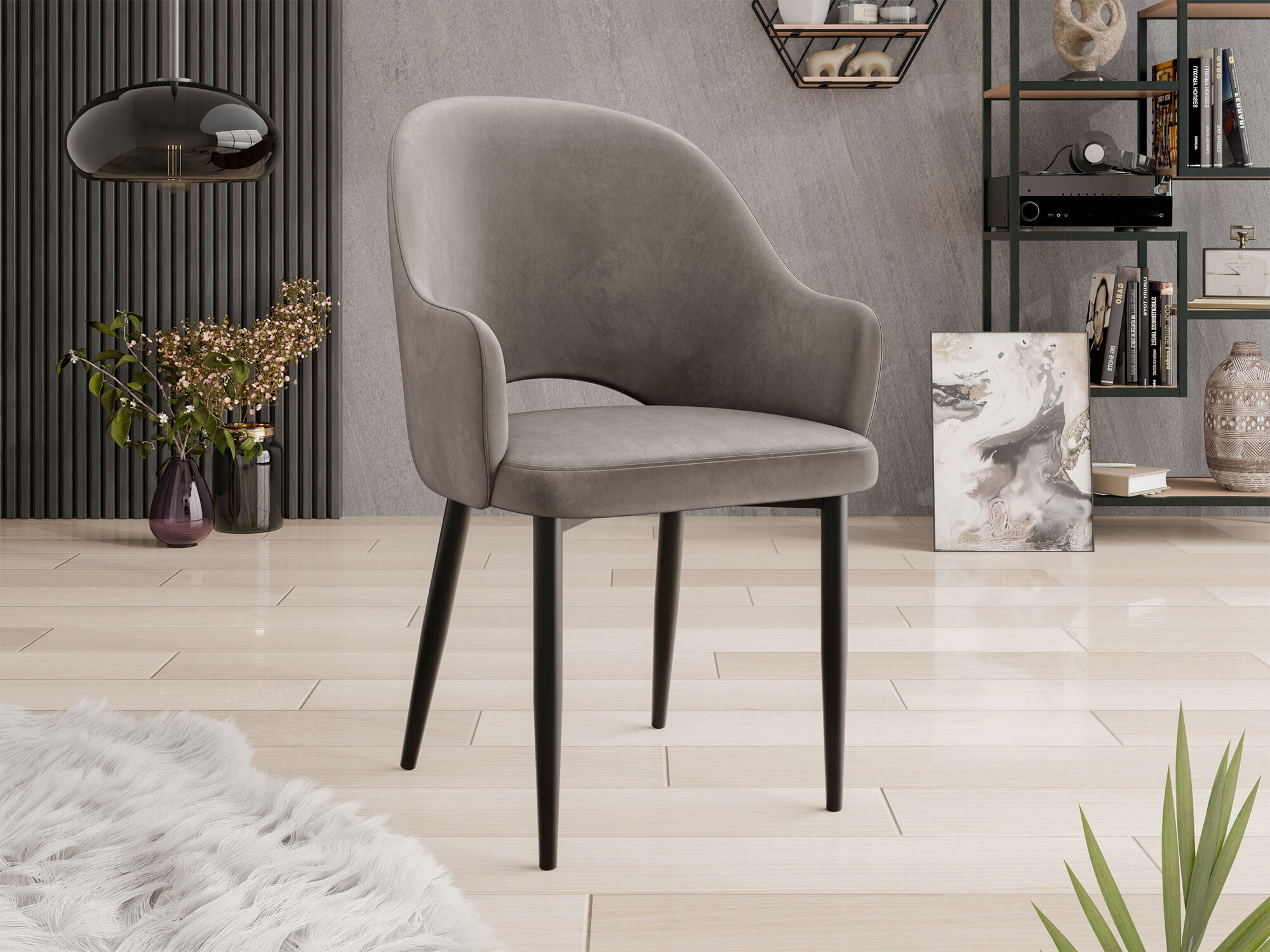Chair Jackson 116 (Magic Velvet 2209)