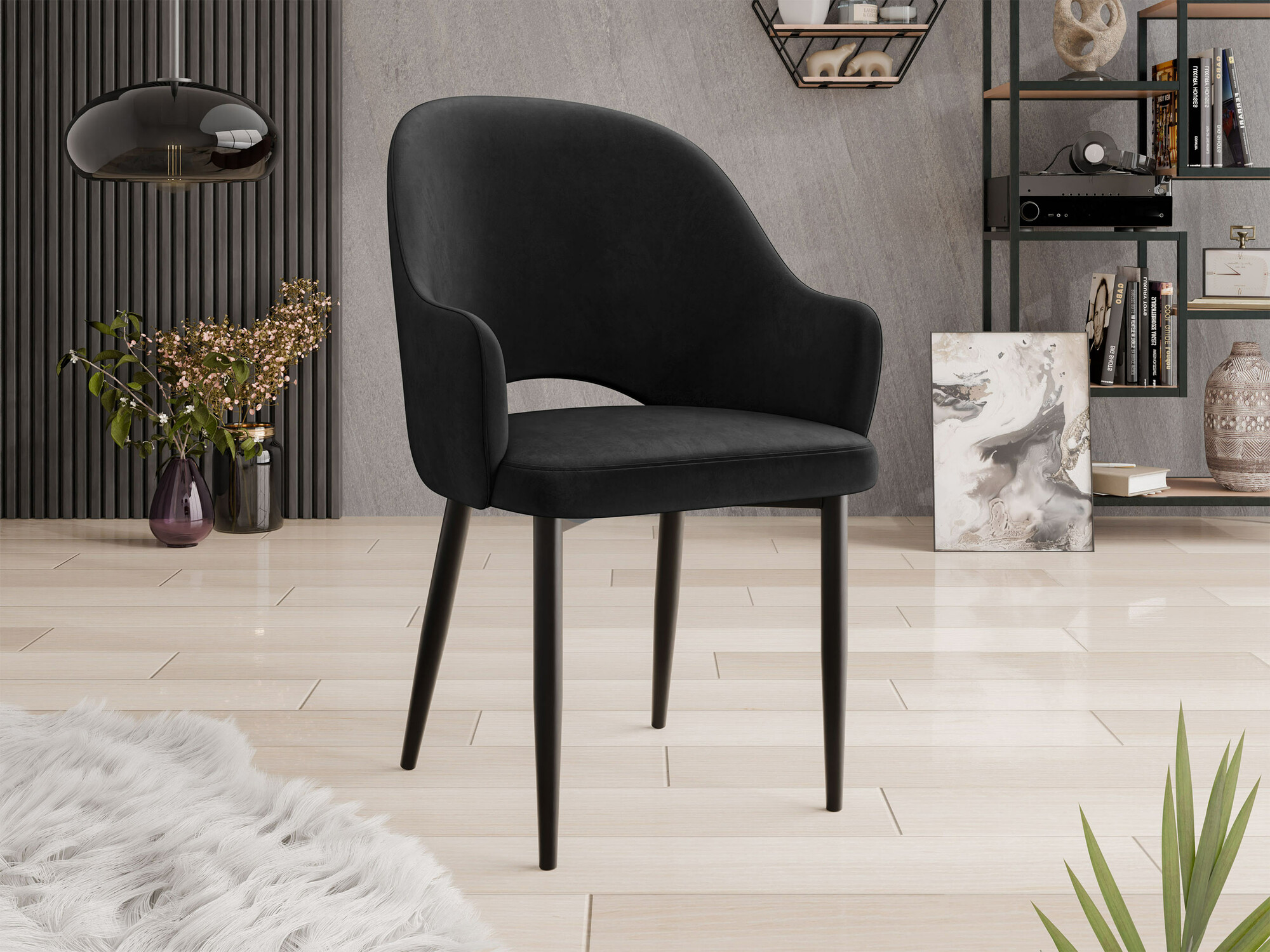 Chair Jackson 116 (Magic Velvet 2219)