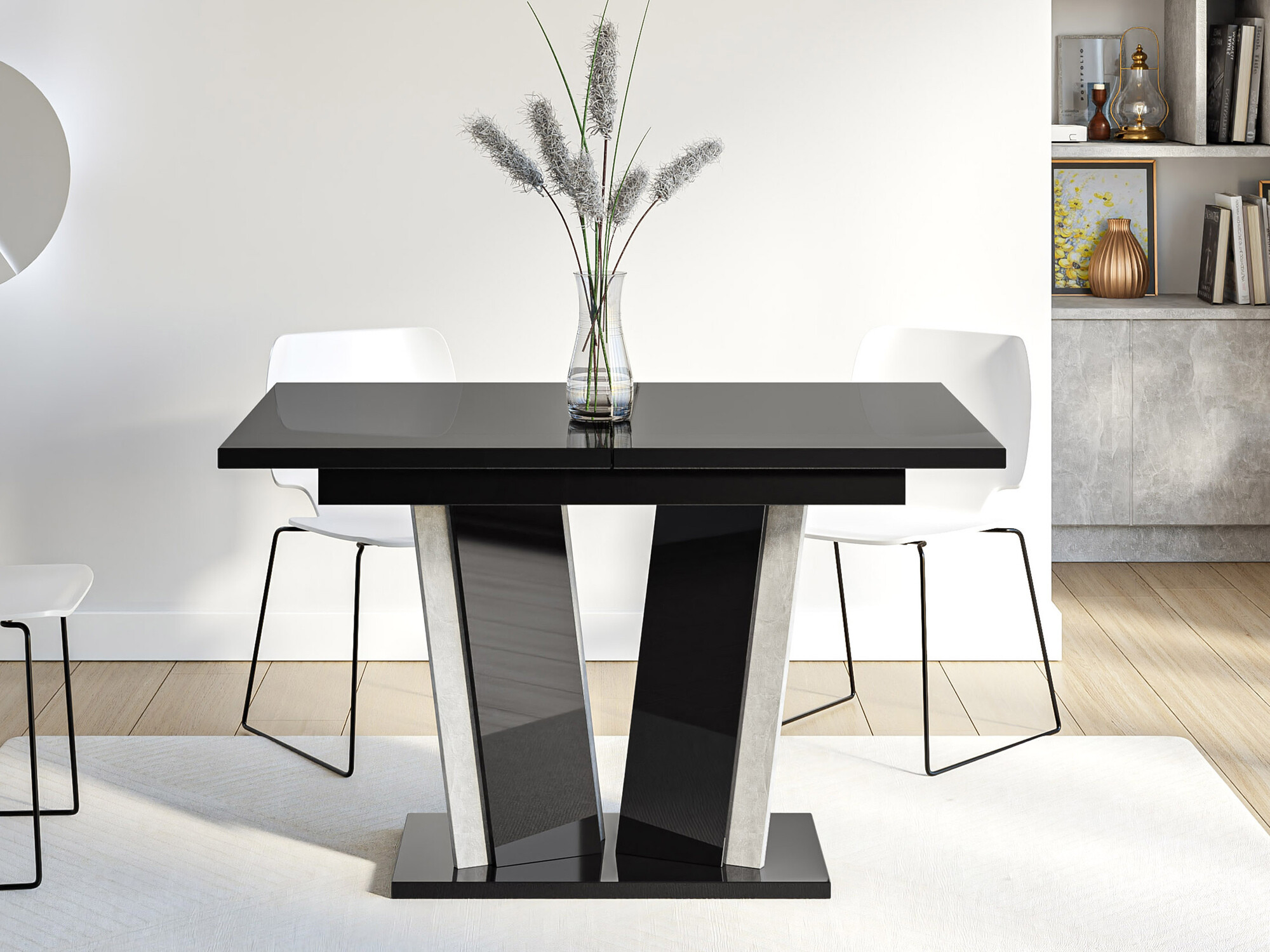 Table Goodyear 130 (Glossy black)