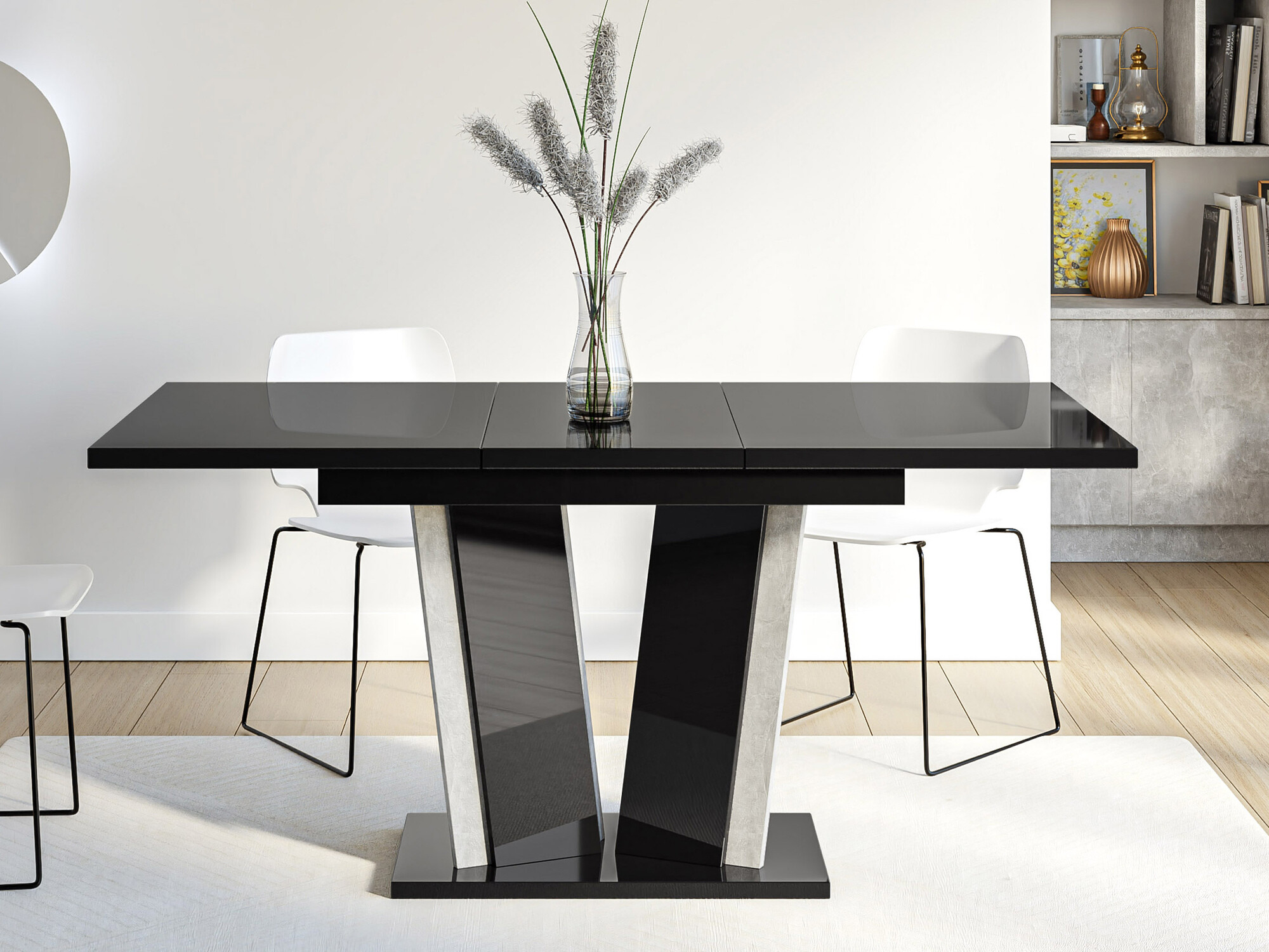 Table Goodyear 130 (White marble)