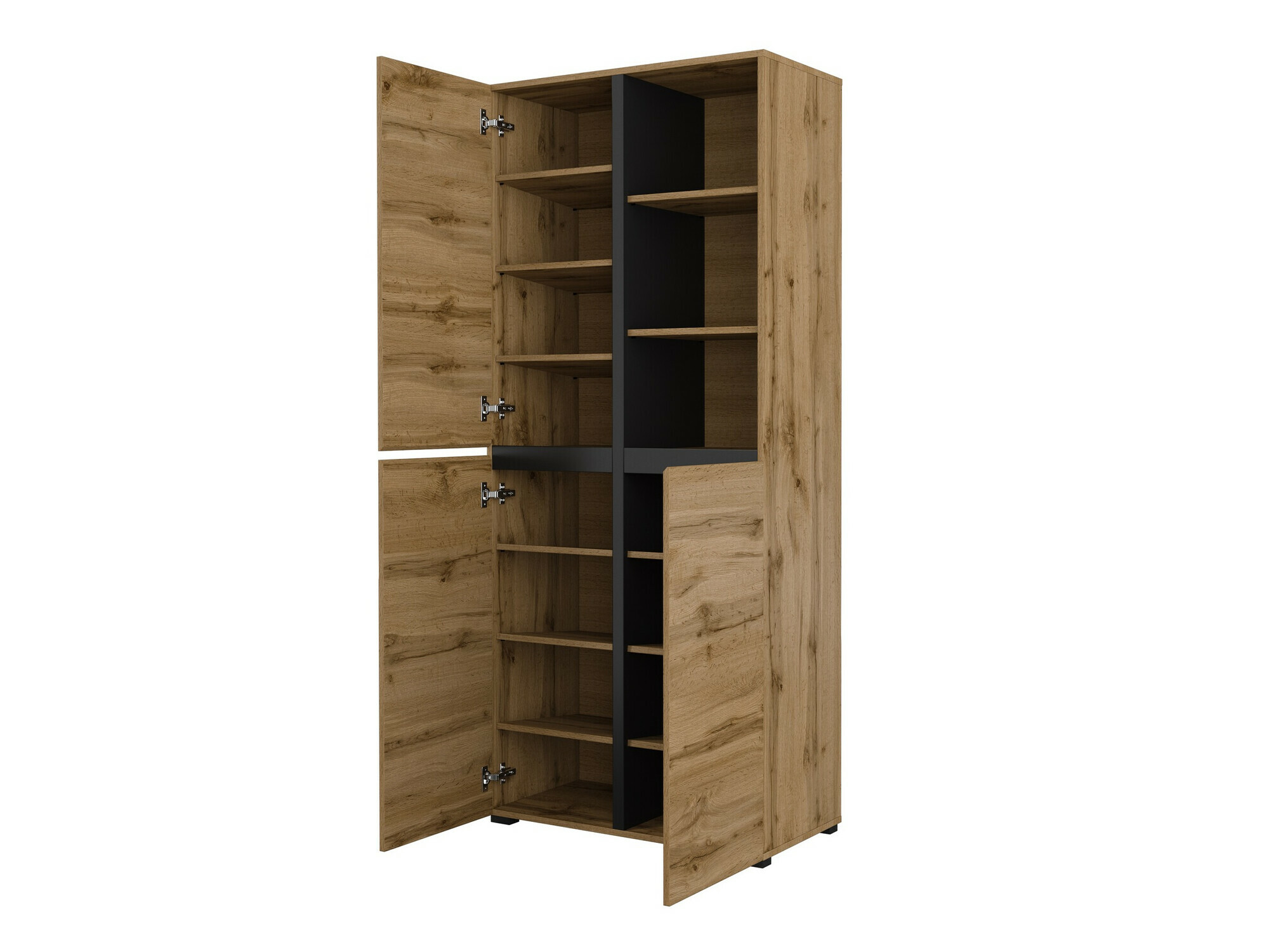Shoe shelf Alfere 116 (Wotan Oak)