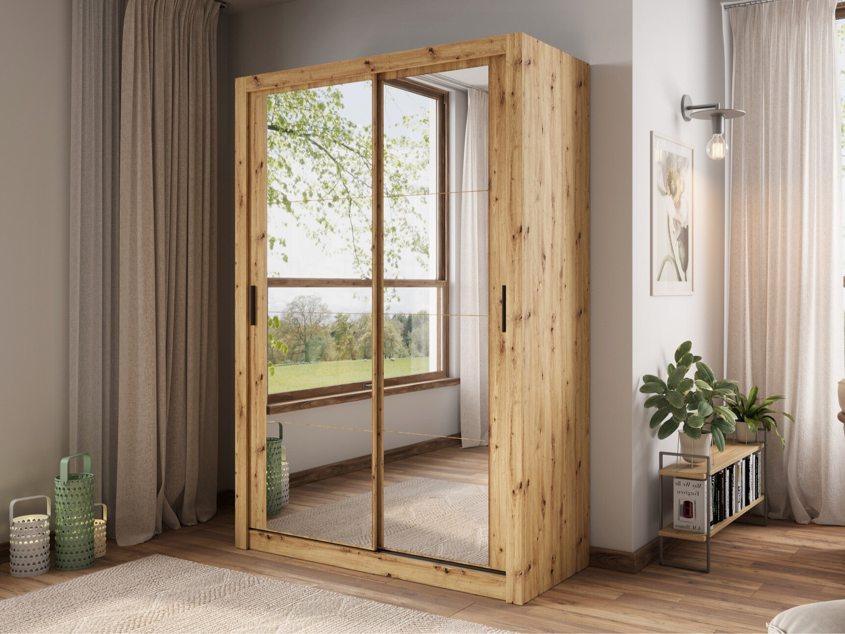 Wardrobe Fresno 152 (Artisan oak)