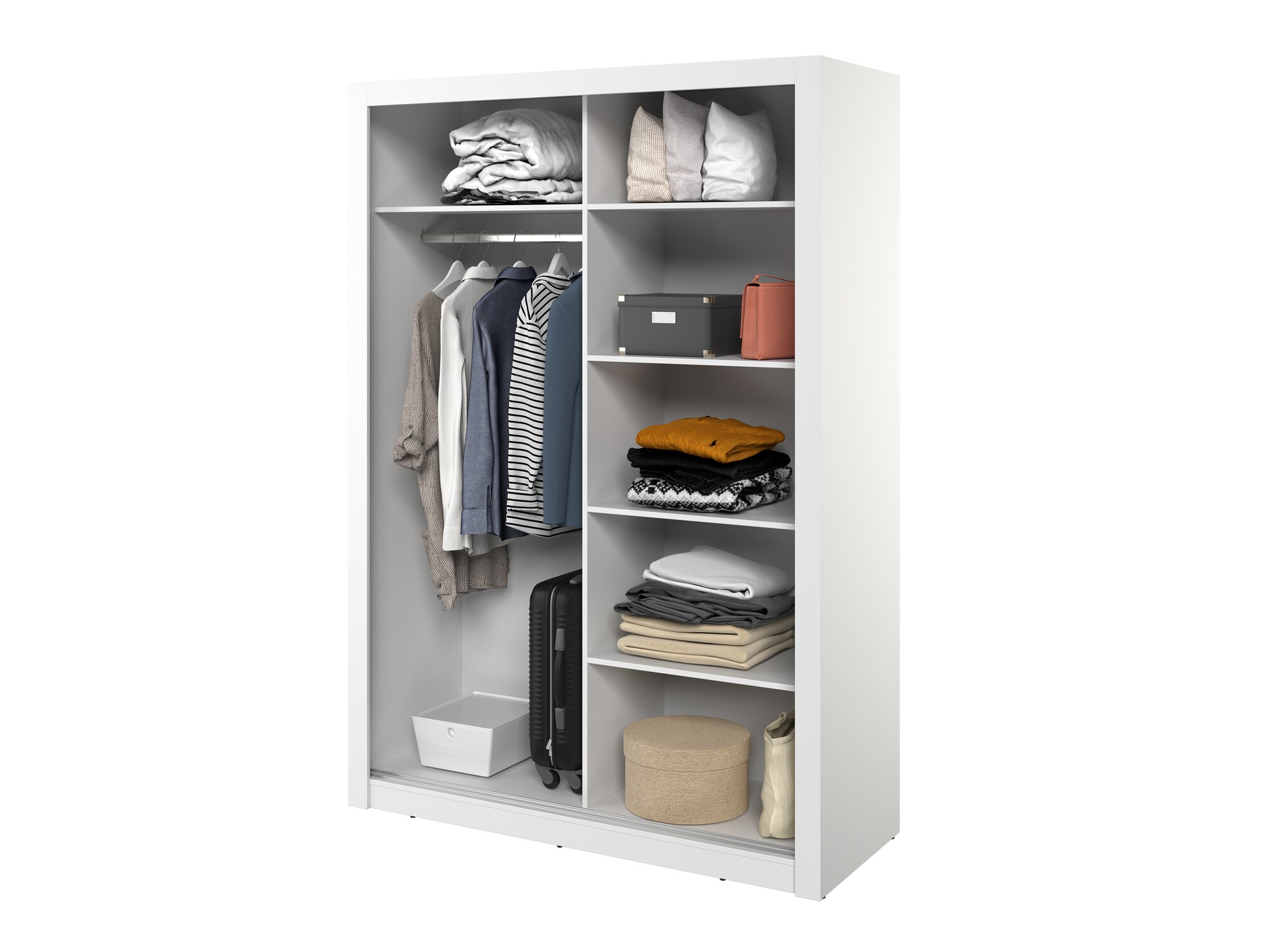 Wardrobe Fresno 152 (White)