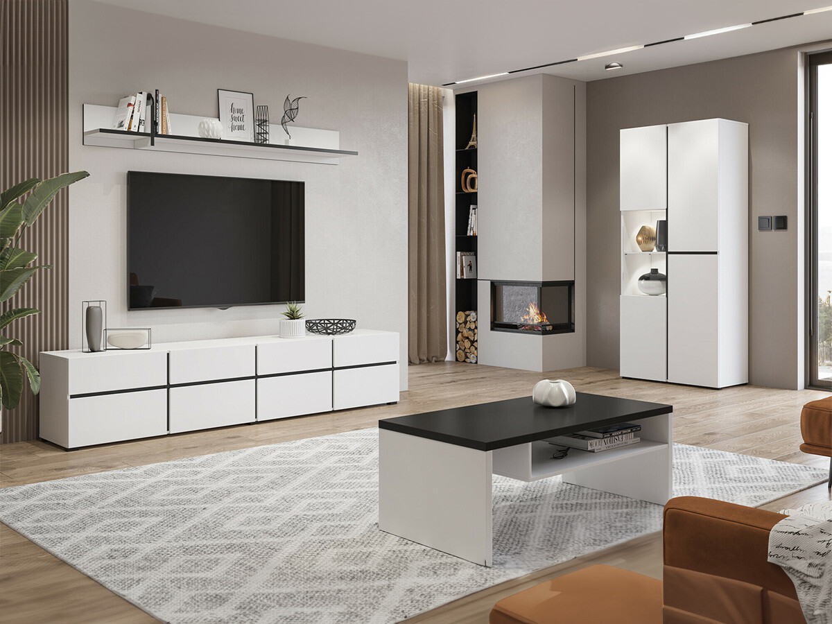 Wall shelf Alfere 109 (White)