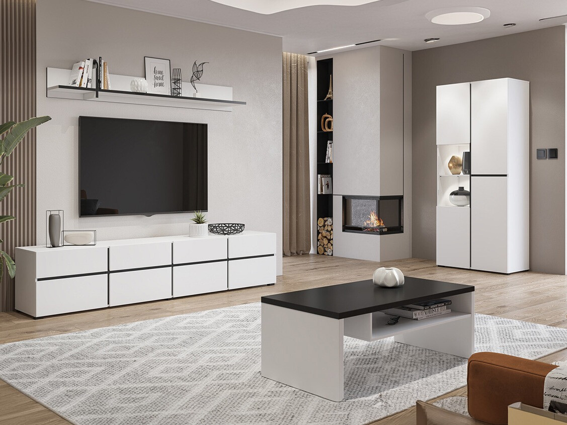 Bookcase Alfere 110 (White)