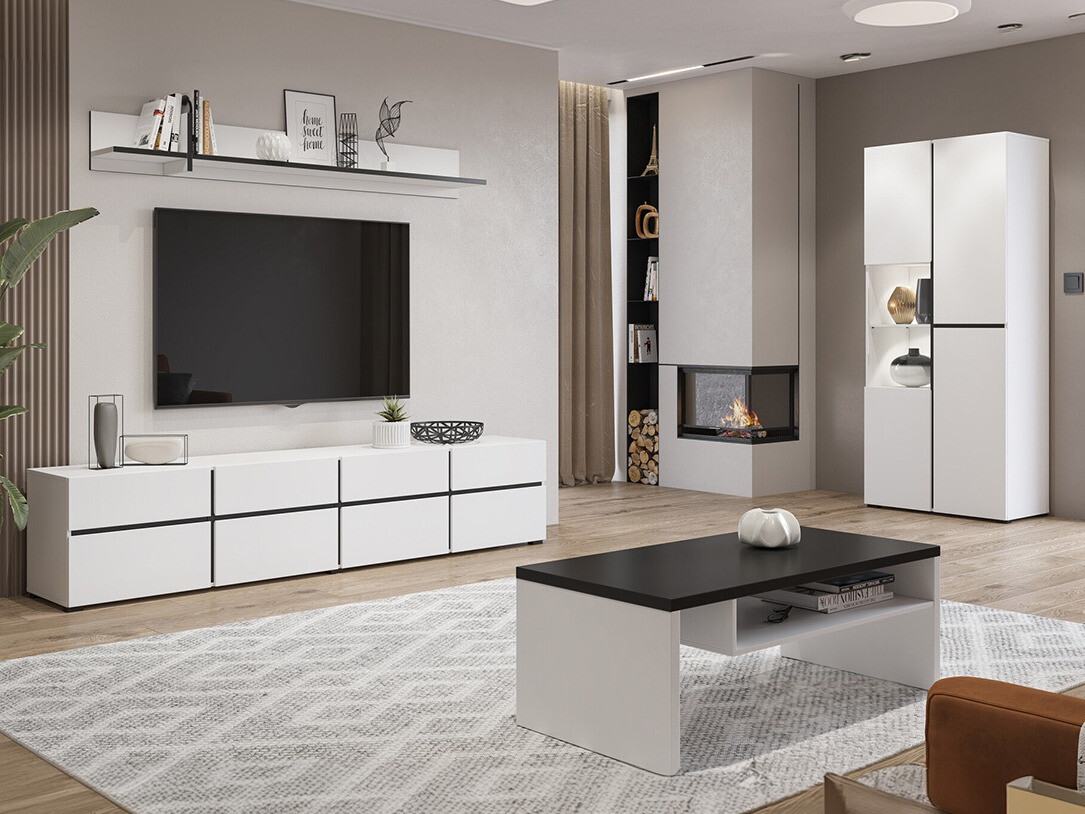 Bookcase Alfere 110 (White)