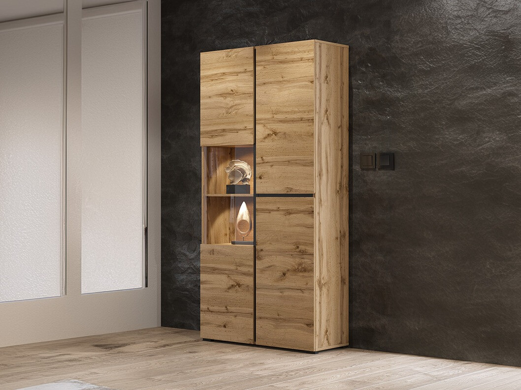 Bookcase Alfere 110 (Wotan Oak)
