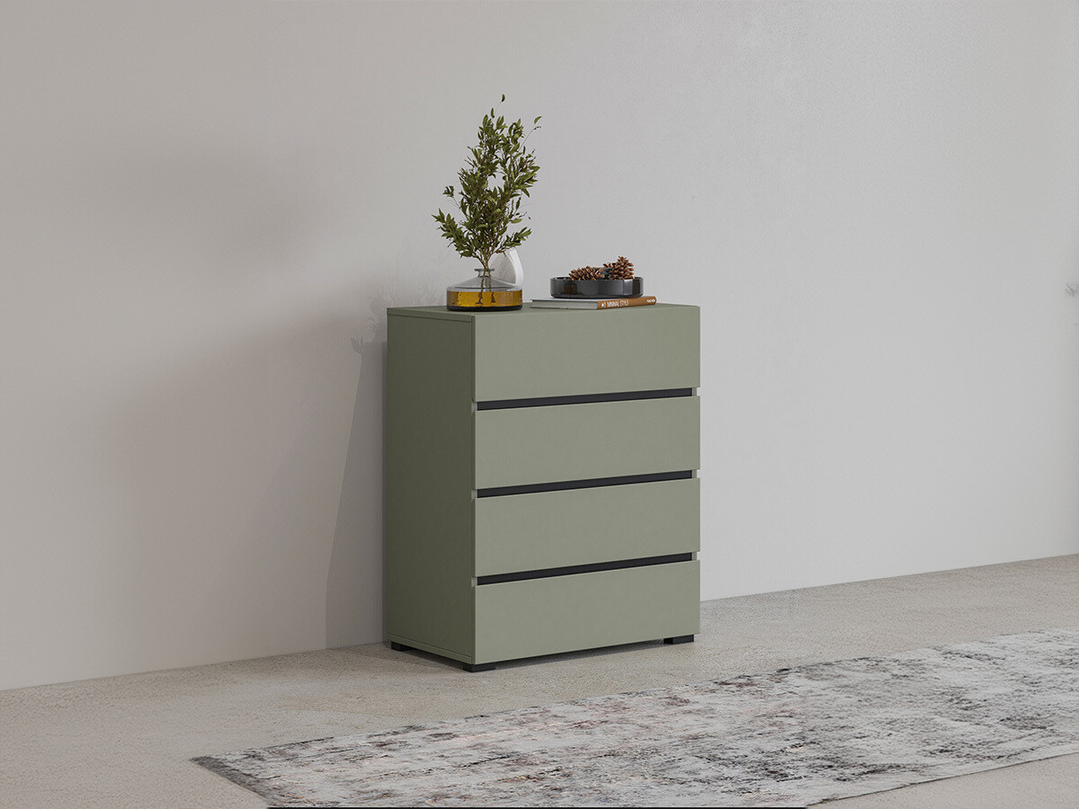 Chest of drawers Alfere 111 (Green)