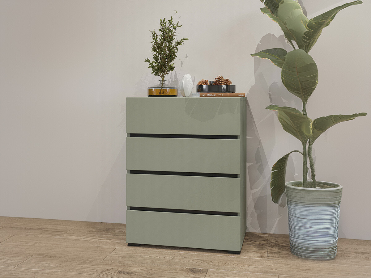 Chest of drawers Alfere 111 (Green)