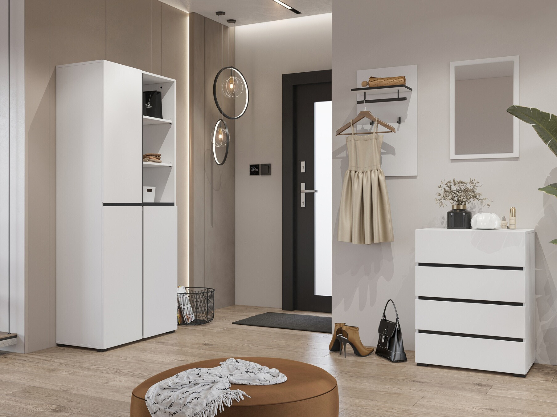 Chest of drawers Alfere 111 (White)