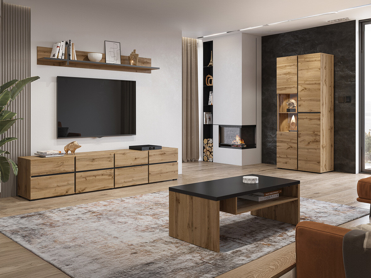 Coffee table Alfere 112 (Wotan Oak)