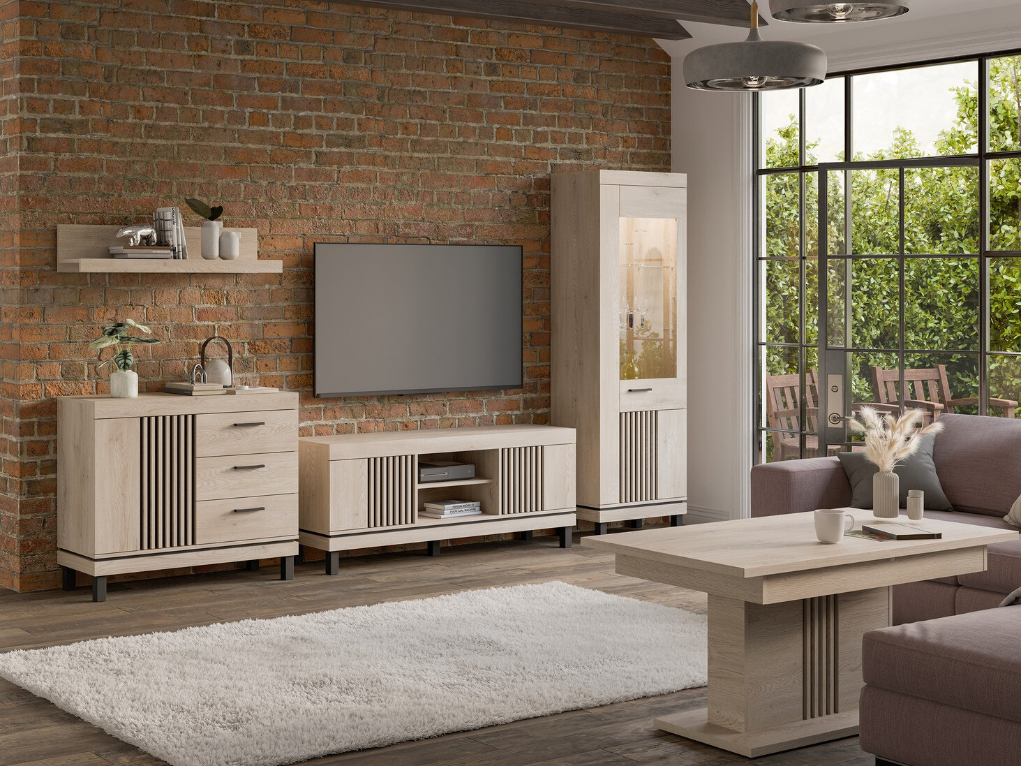 Transforming coffee table Sermelu 118