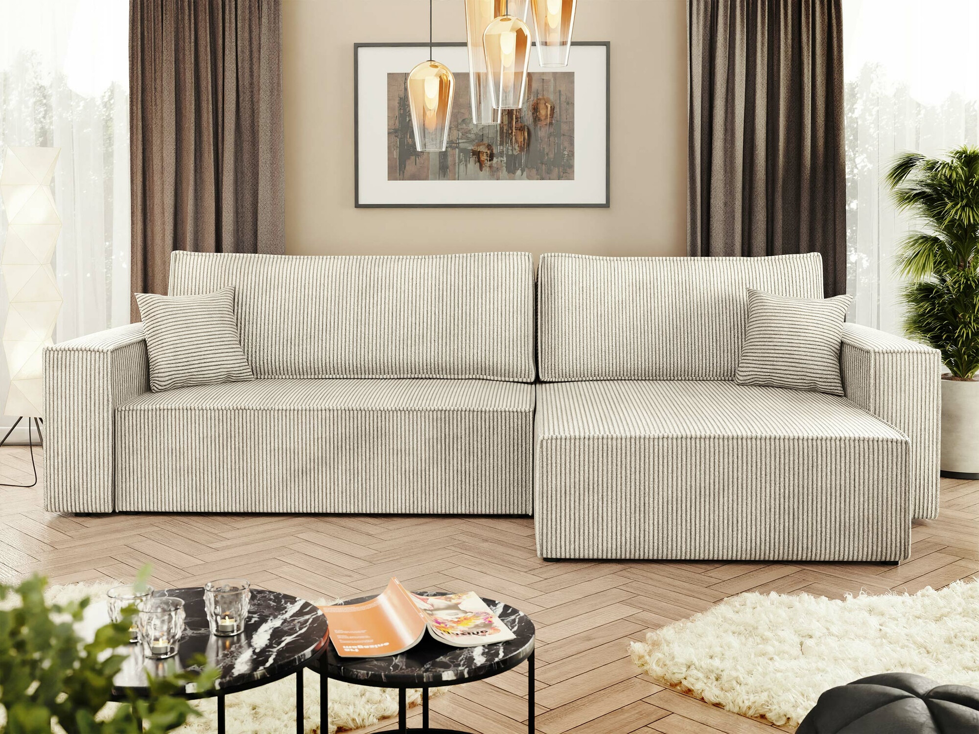 Corner sofa Vespes II (Poso 100)