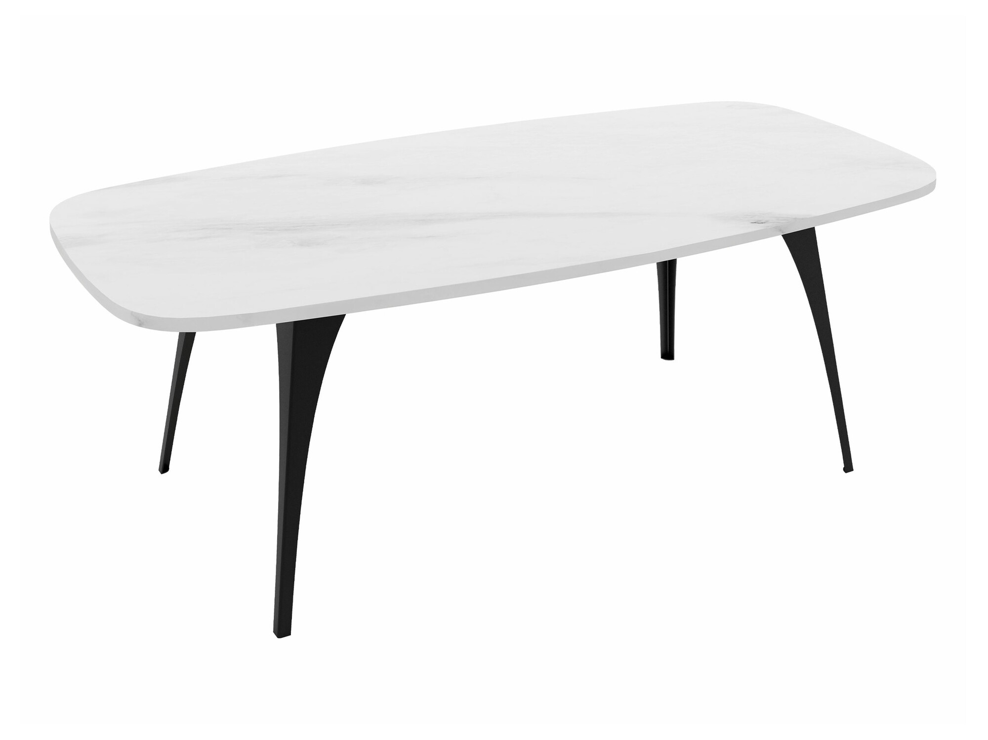 Coffee table Oswego 125 (White marble)