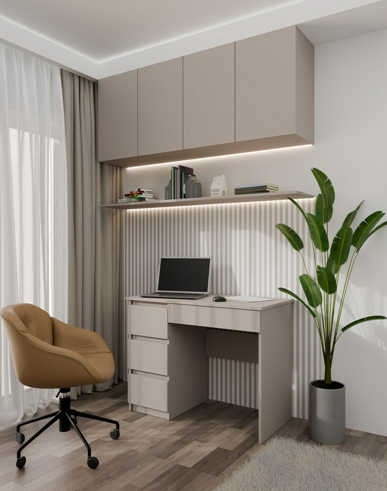 Desk Elbvelu 108 (Grey)