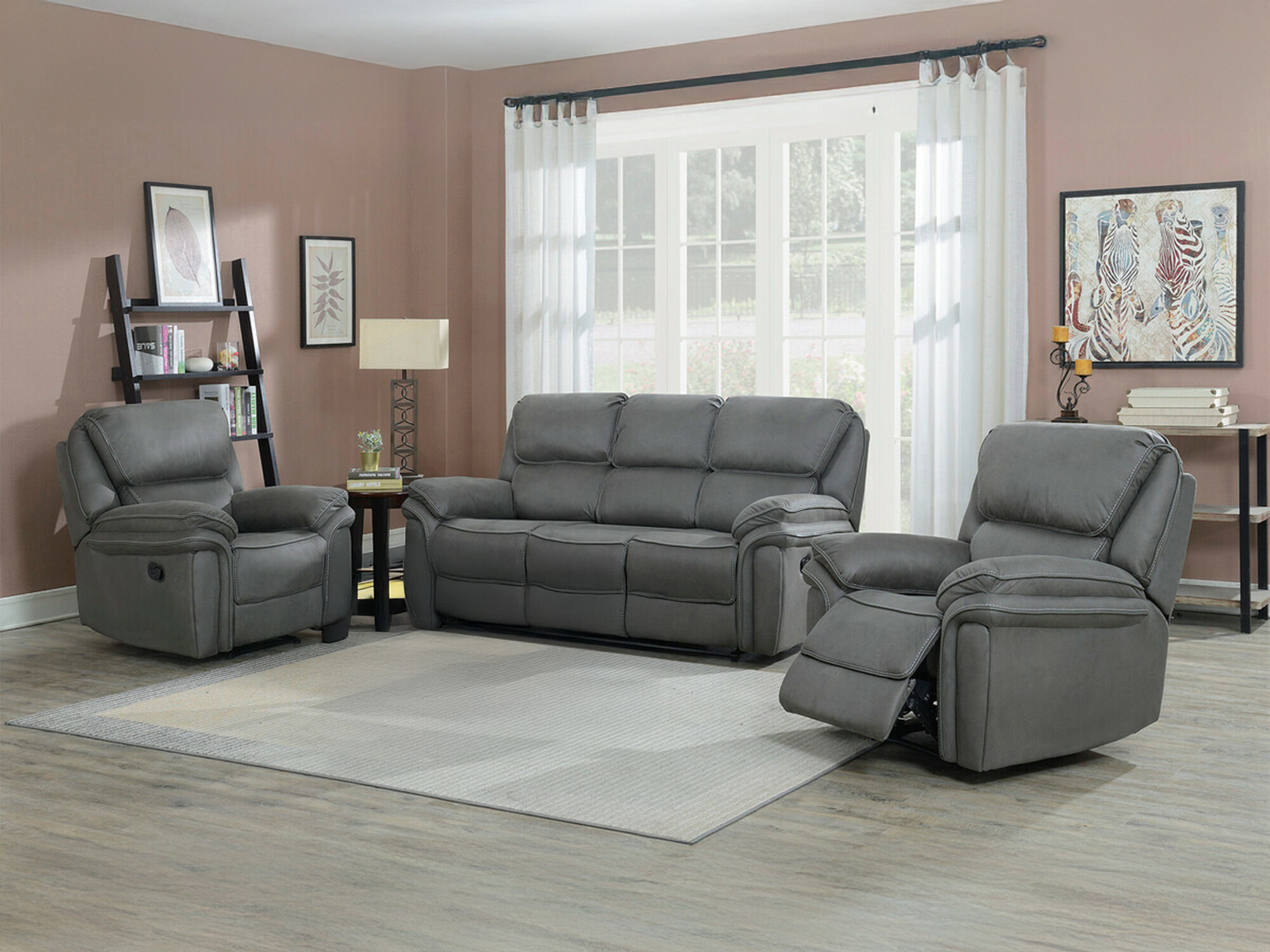 Upholstered furniture set Dallas 4726 (Grey)
