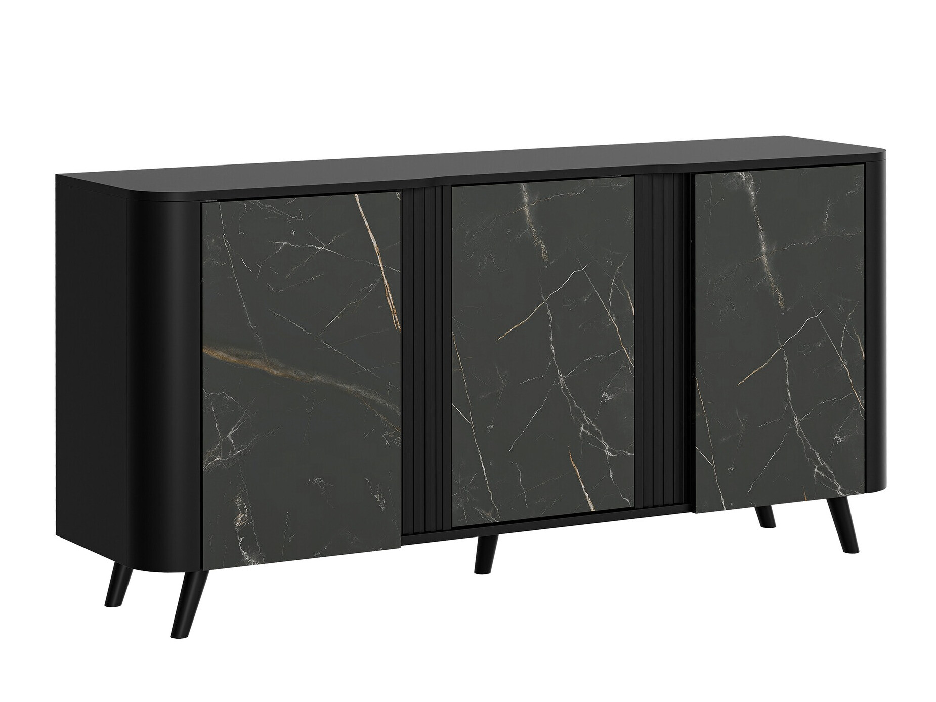 Sideboard Modus (Black + Black marble)