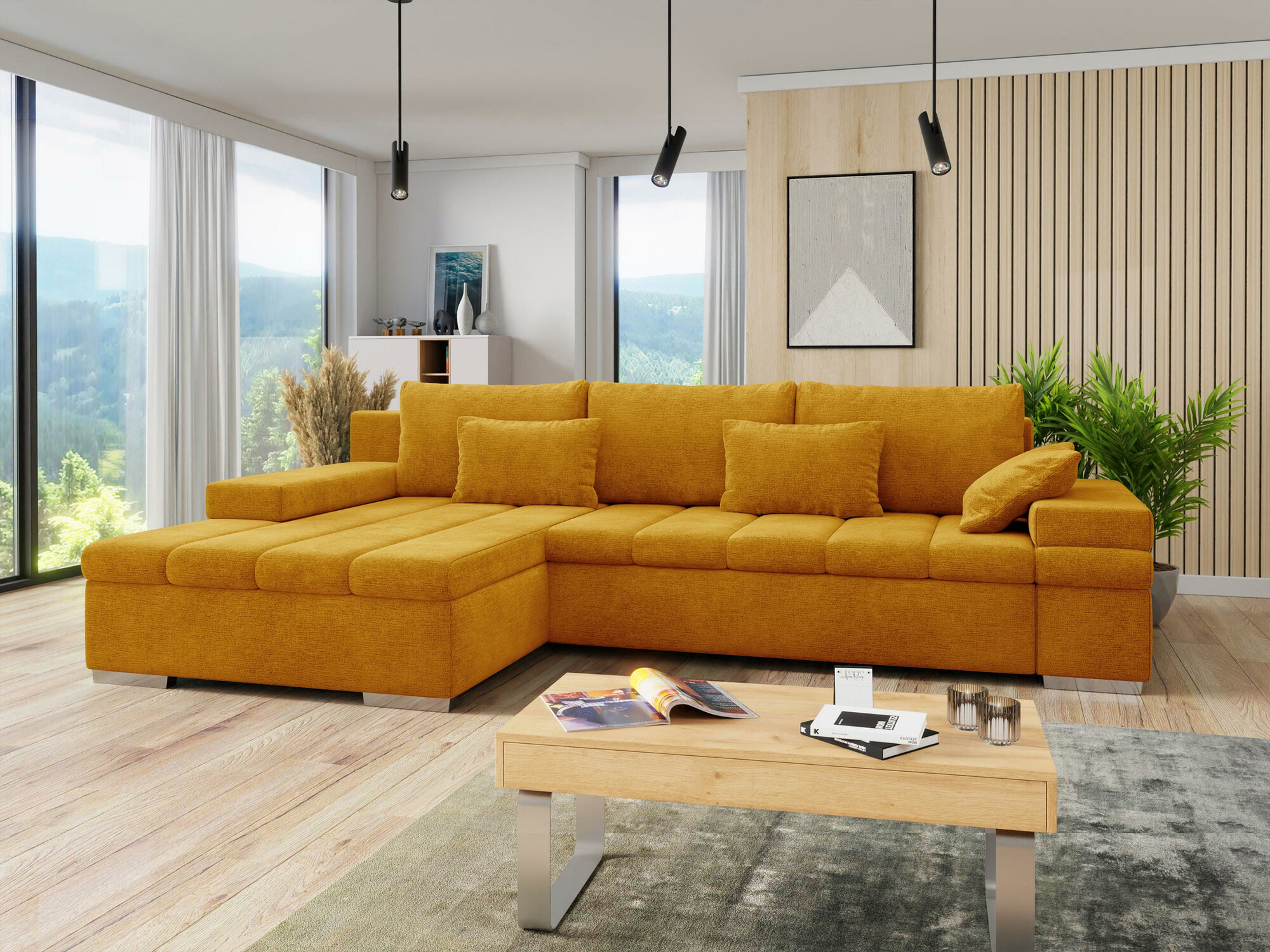 Corner sofa Comfivo Olivetum II (Wave 05)