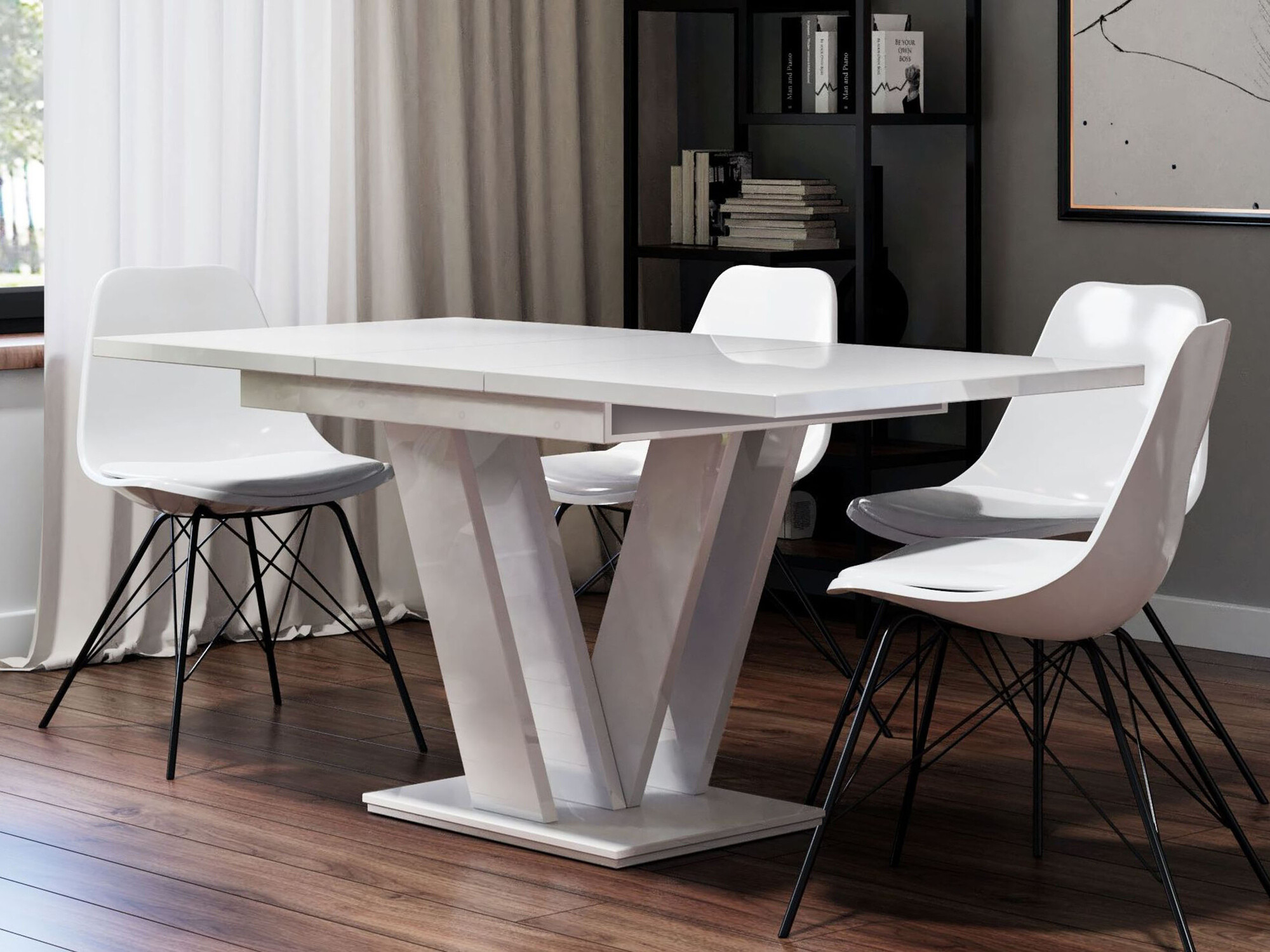 Table Musus (Glossy white)