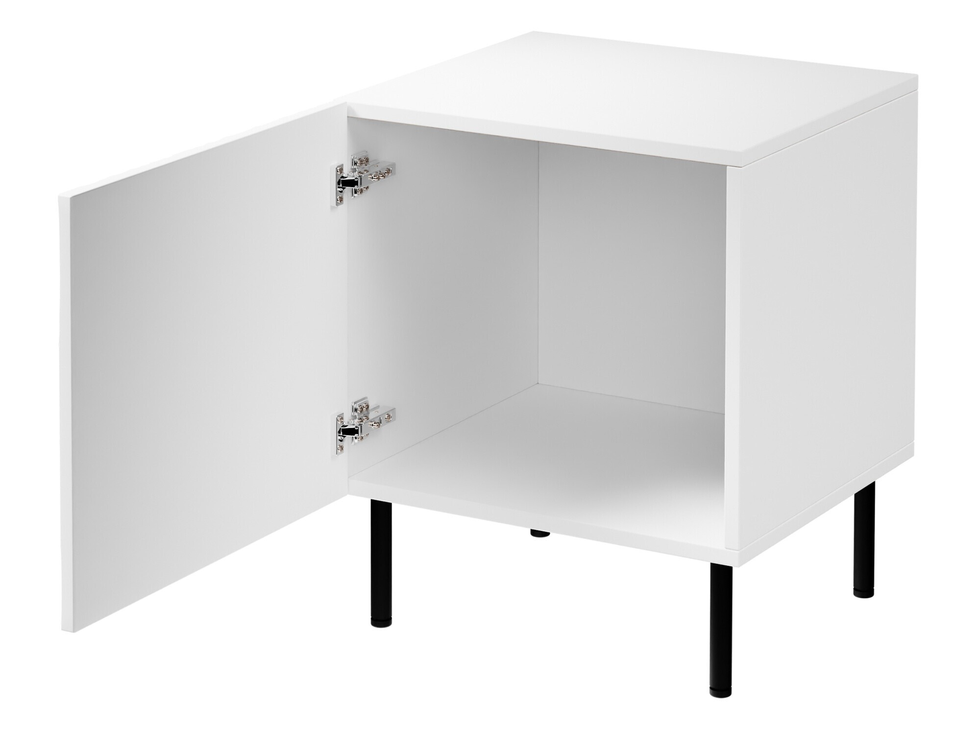 Set of bedside tables Lorelbo 102 (White + Black)