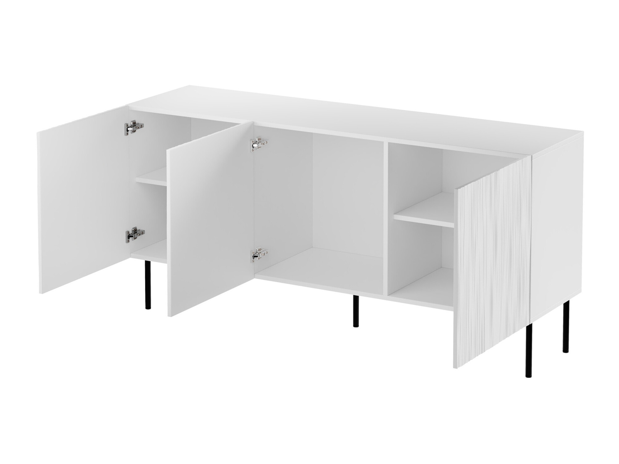 Sideboard Lorelbo 100 (Black + Golden)
