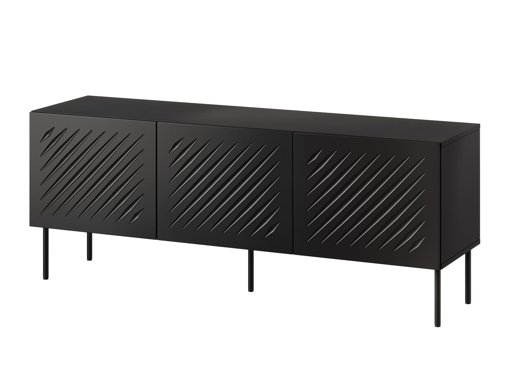 TV stand Tolfelo 102 (Black)