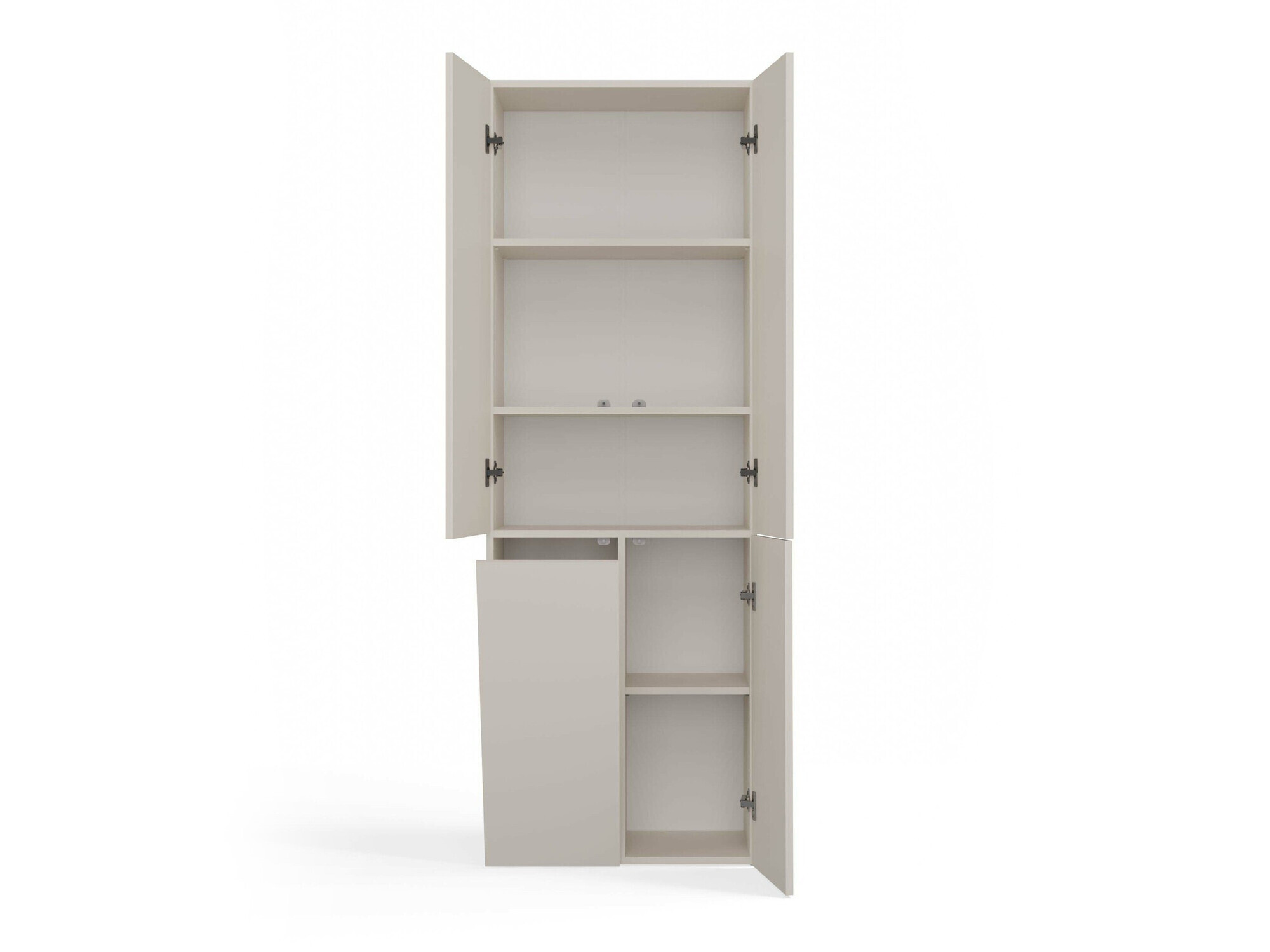 Standing bathroom cabinet Nolmaru 100 (Cashmere)