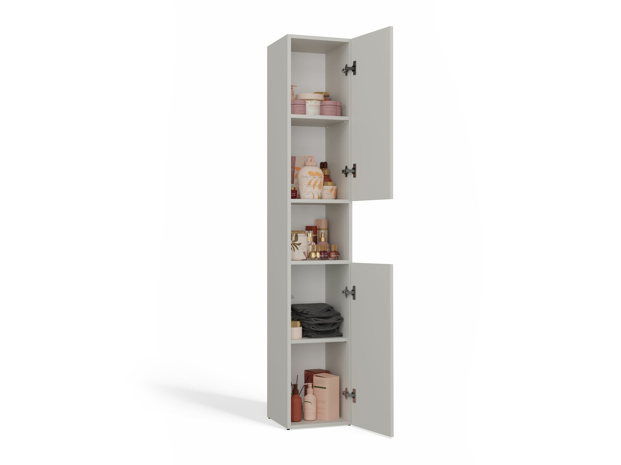 Standing bathroom cabinet Nolmaru 104 (Cashmere)
