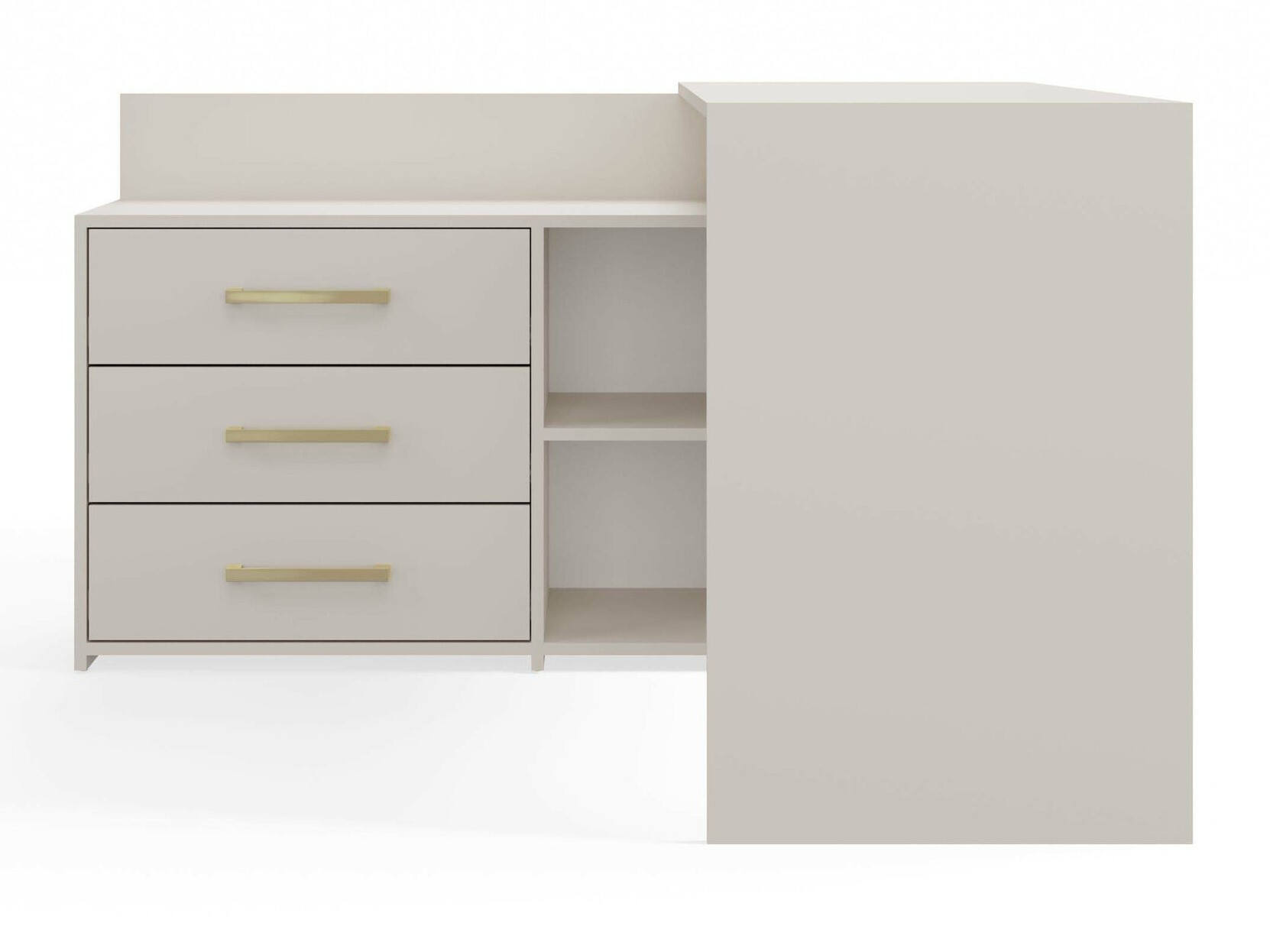 Corner desk Mandeville 131 (Cashmere)