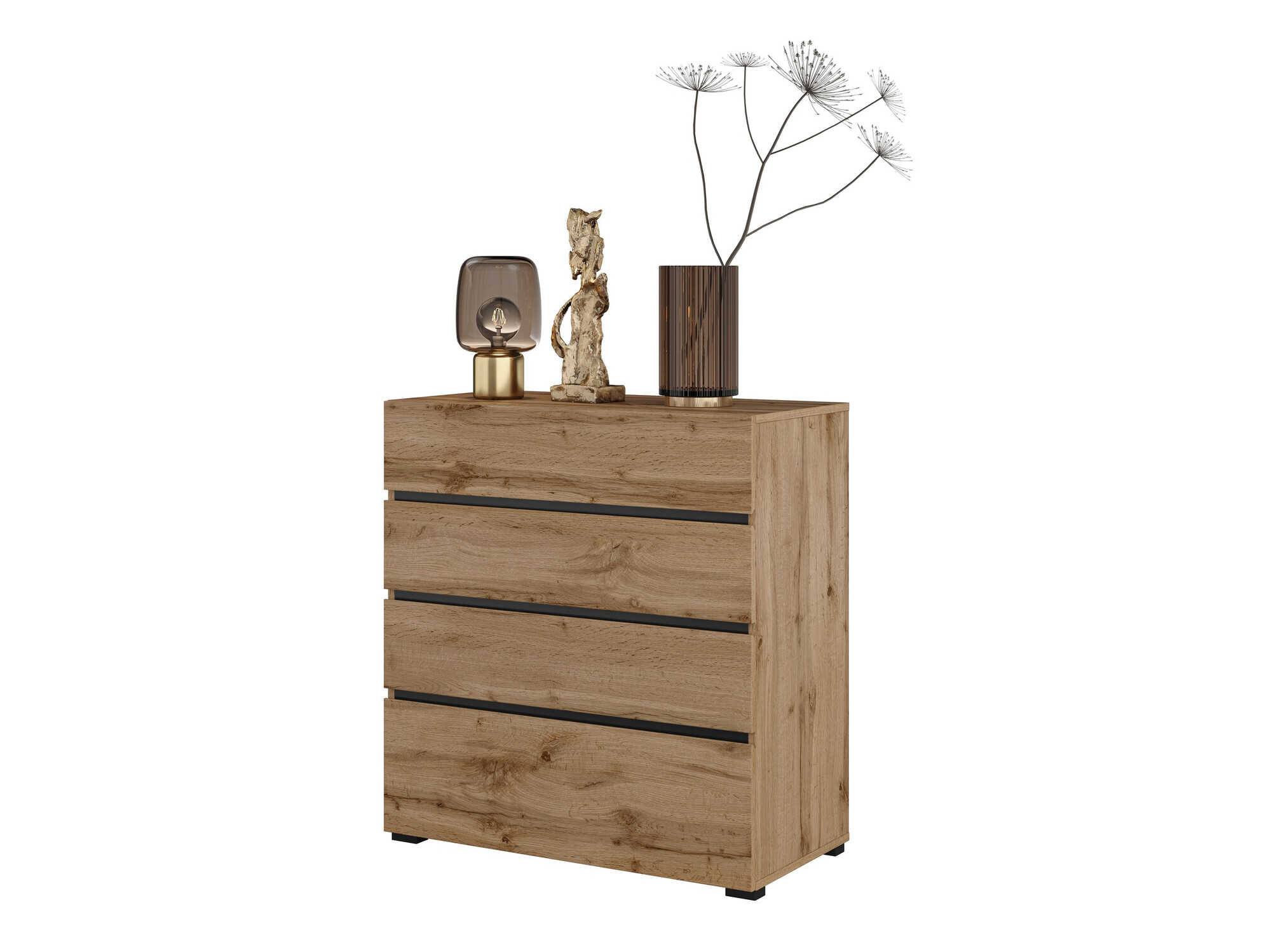 Chest of drawers Alfere 121 (Wotan Oak)