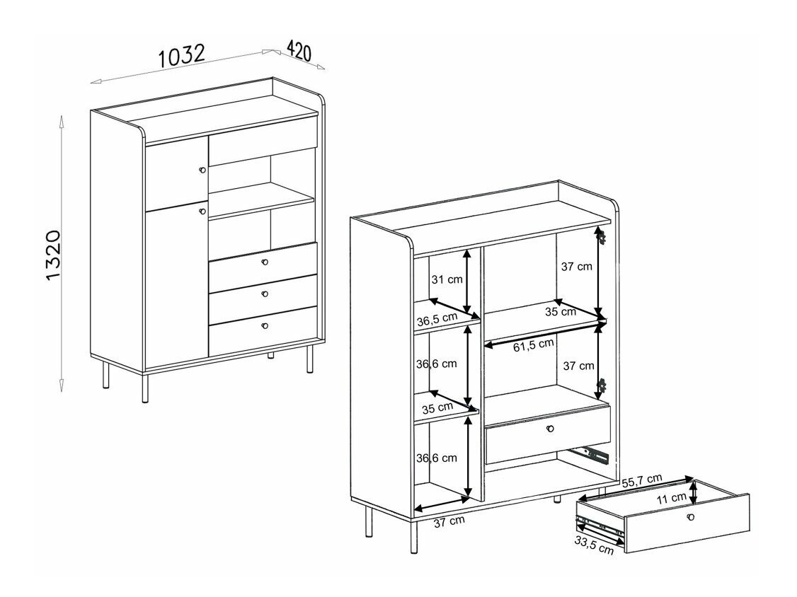 Chest of drawers Sorsale 101