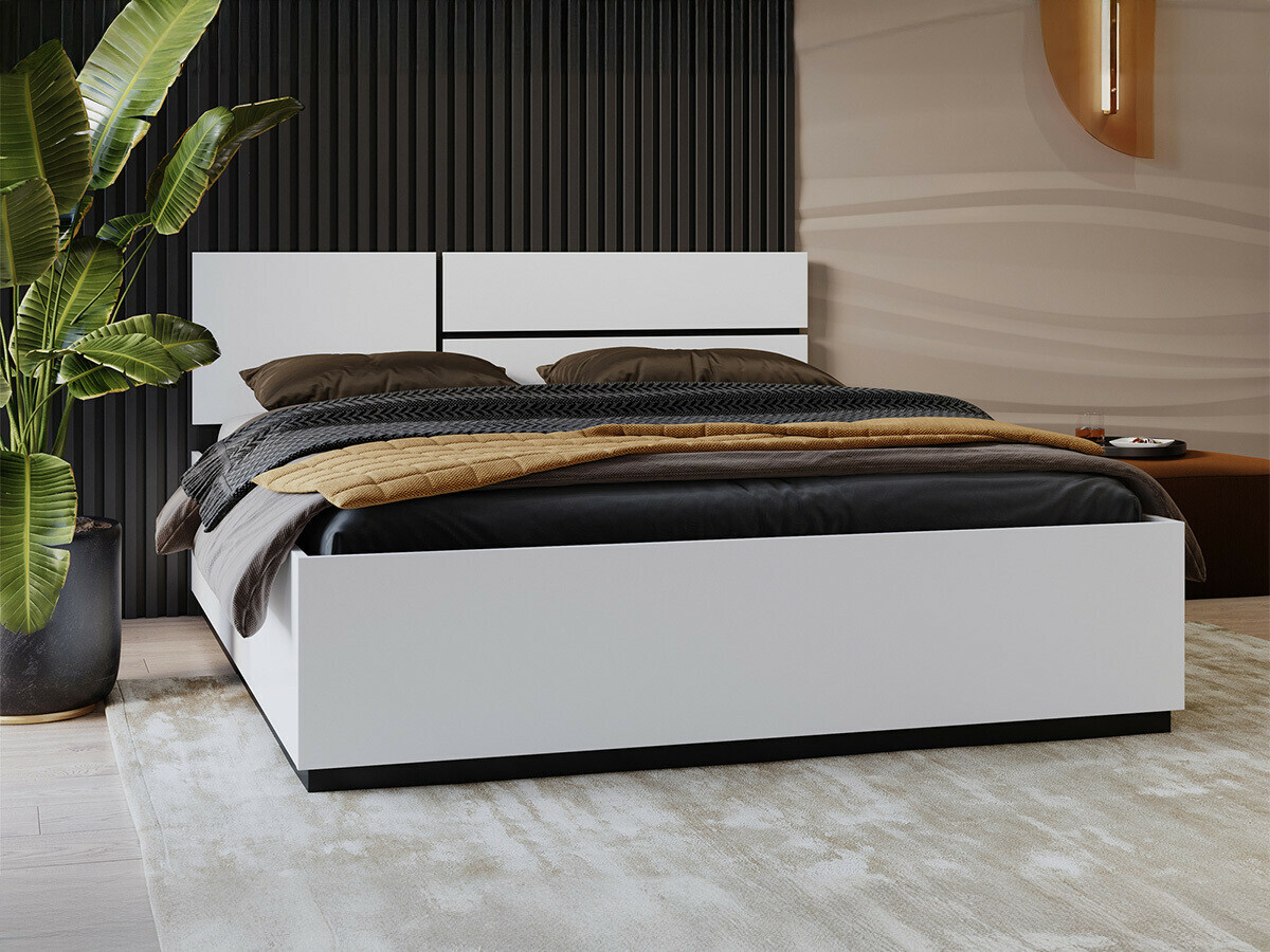 Bed Alfere 123 (White)
