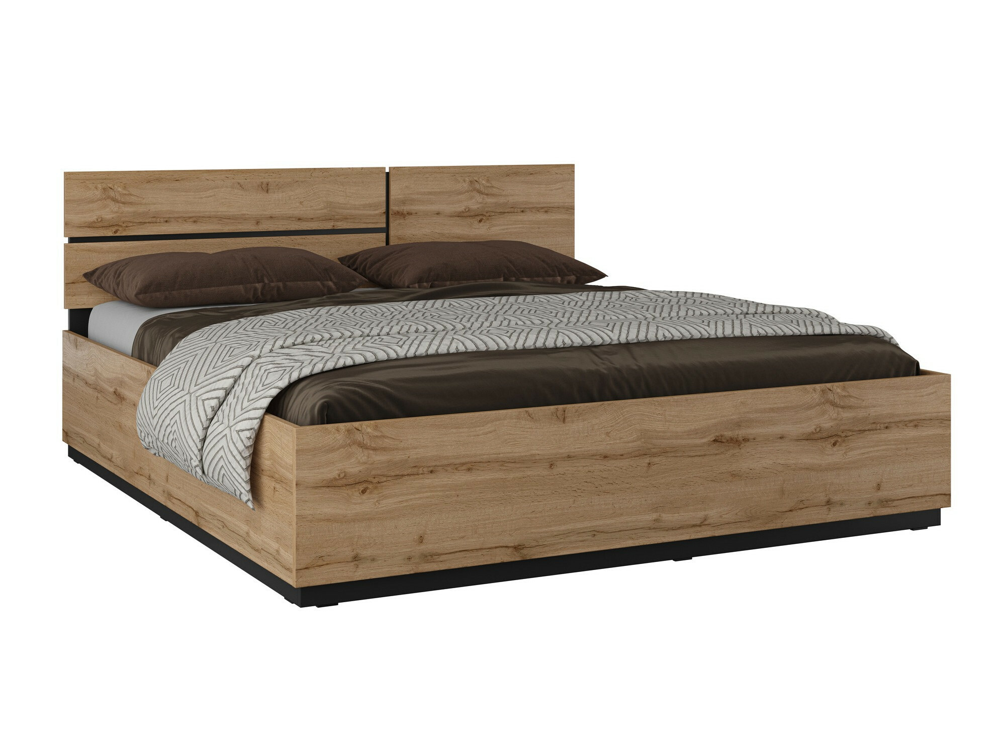 Bed Alfere 123 (Wotan Oak)