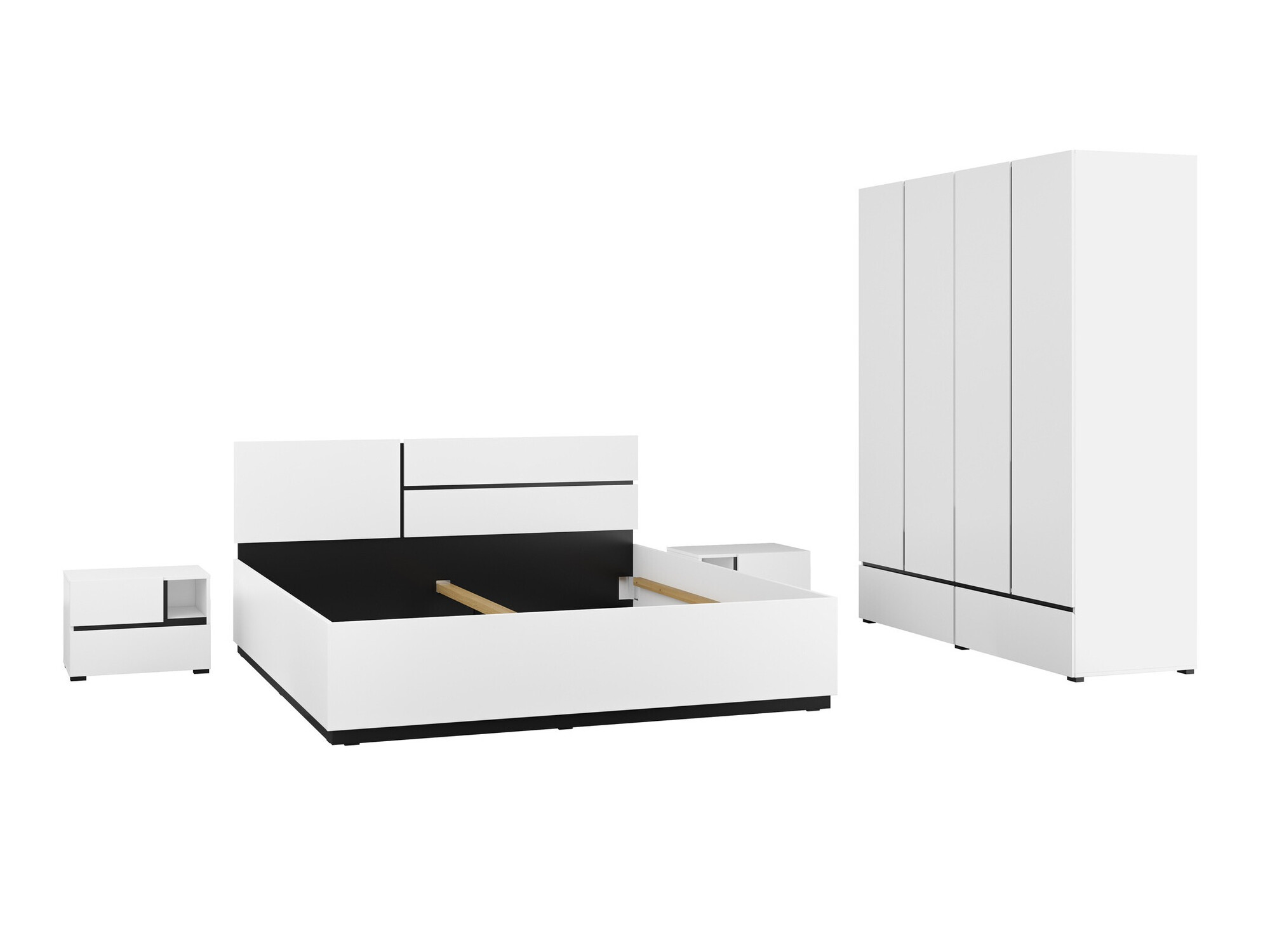 Bedroom set Alfere 124 (White)