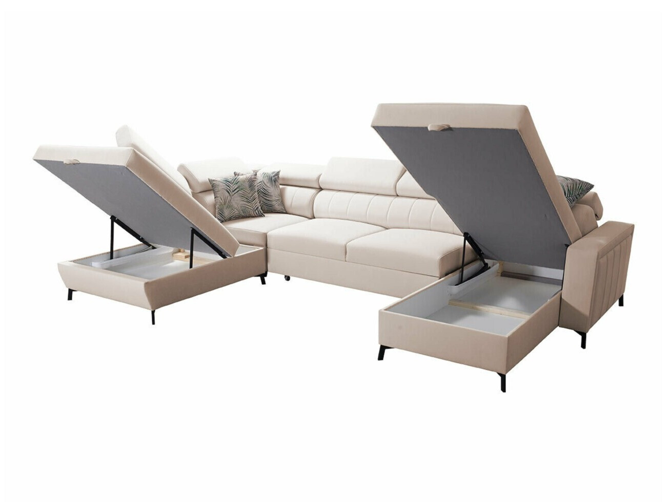 Corner sofa Sarasota 158 (Mono 231 + Botanical 36)