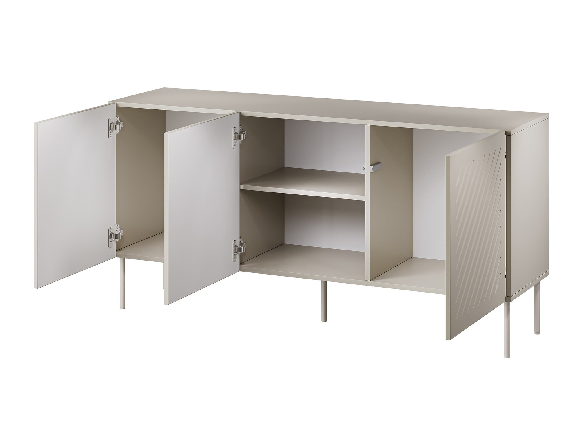 Sideboard Tolfelo 100 (Beige)