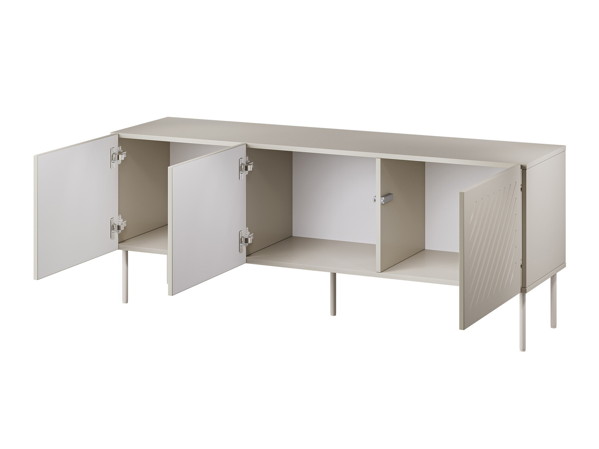 TV stand Tolfelo 102 (Black)