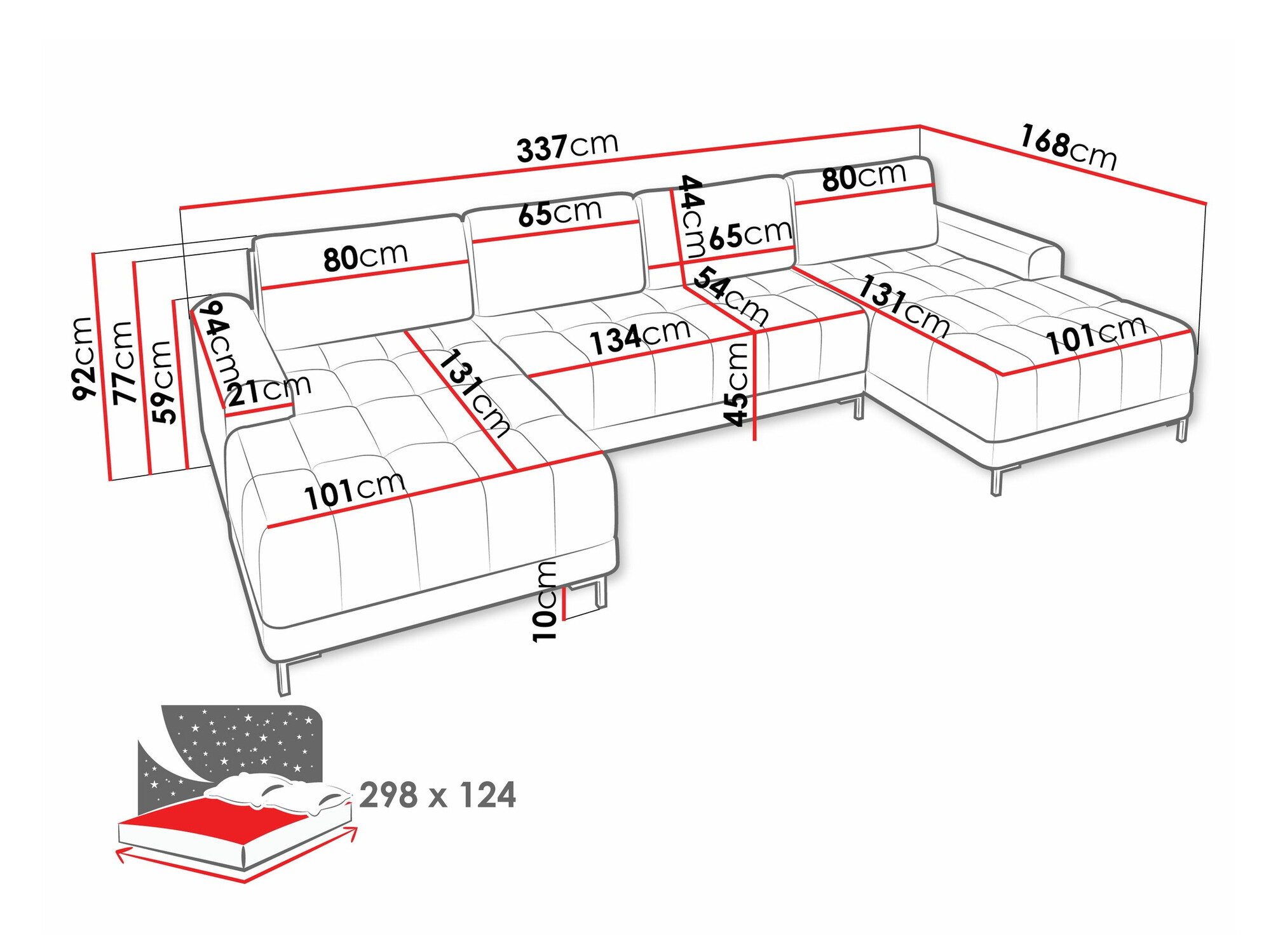 Corner sofa Stonecrest 101 (Velo 621)
