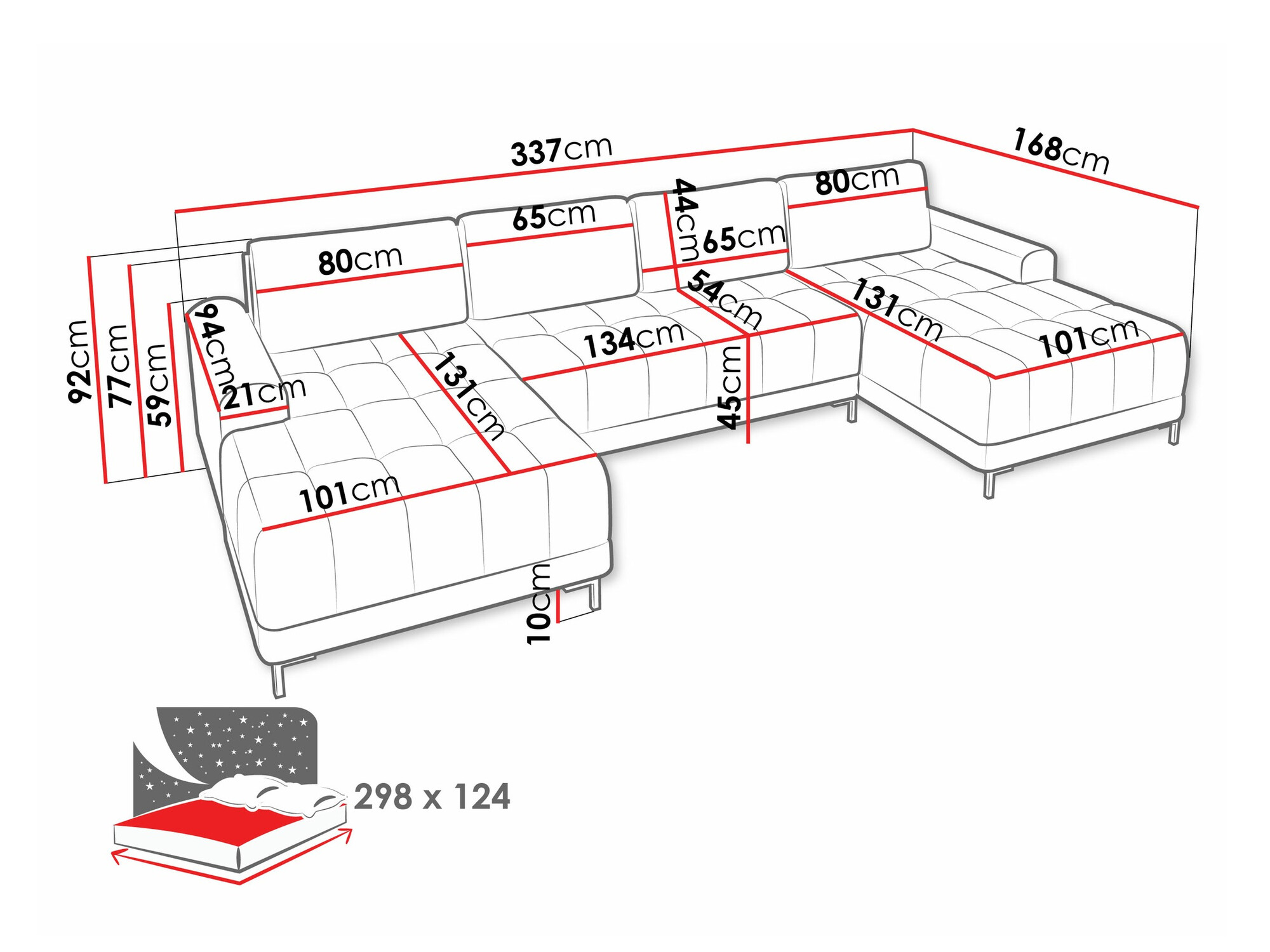 Corner sofa Stonecrest 101 (Velo 633)