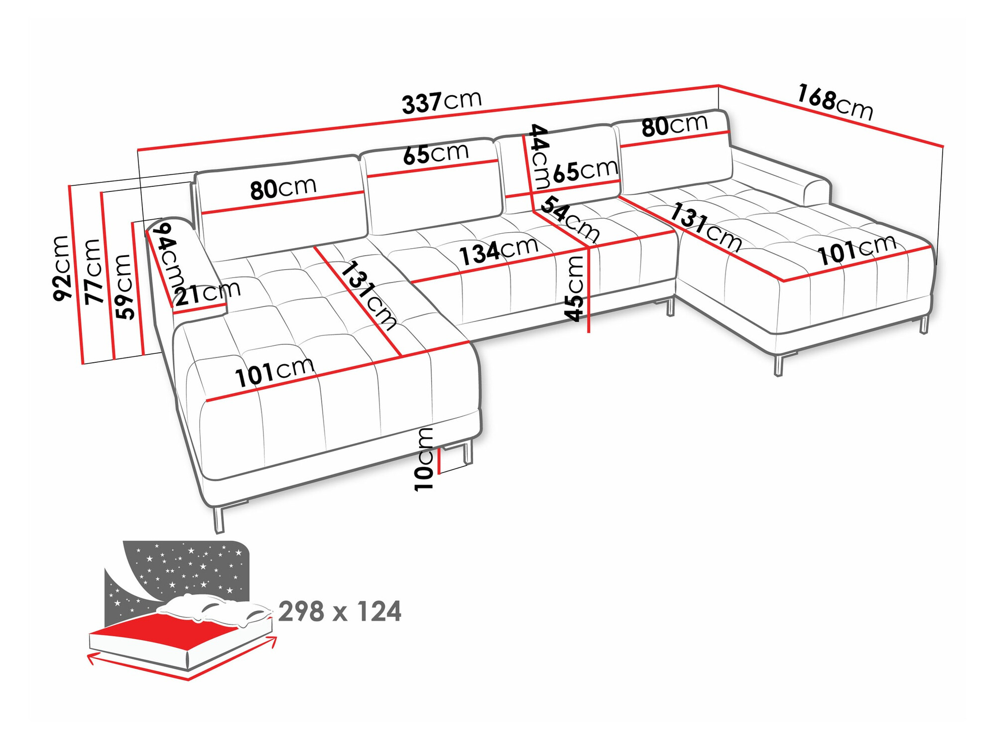 Corner sofa Stonecrest 101 (Velo 635)