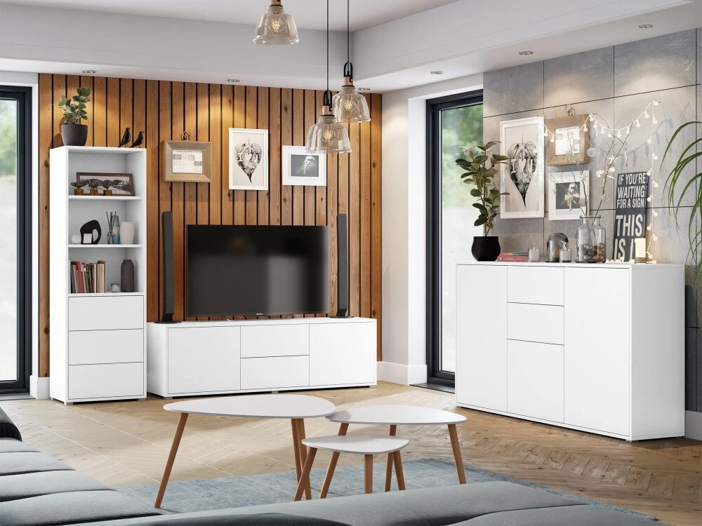TV stand Comfivo Tutela (White)