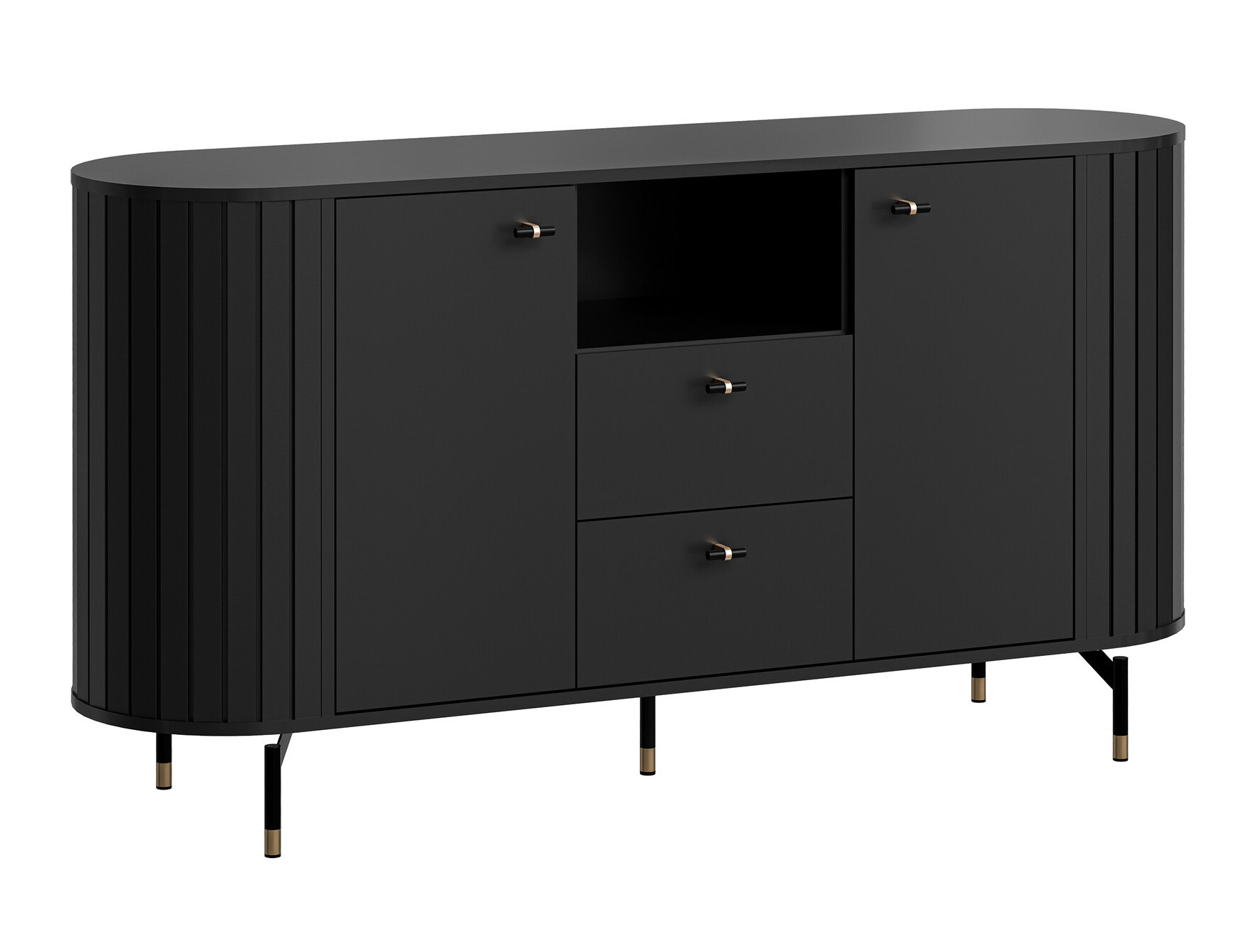 Chest of drawers Novmono 101 (Black)