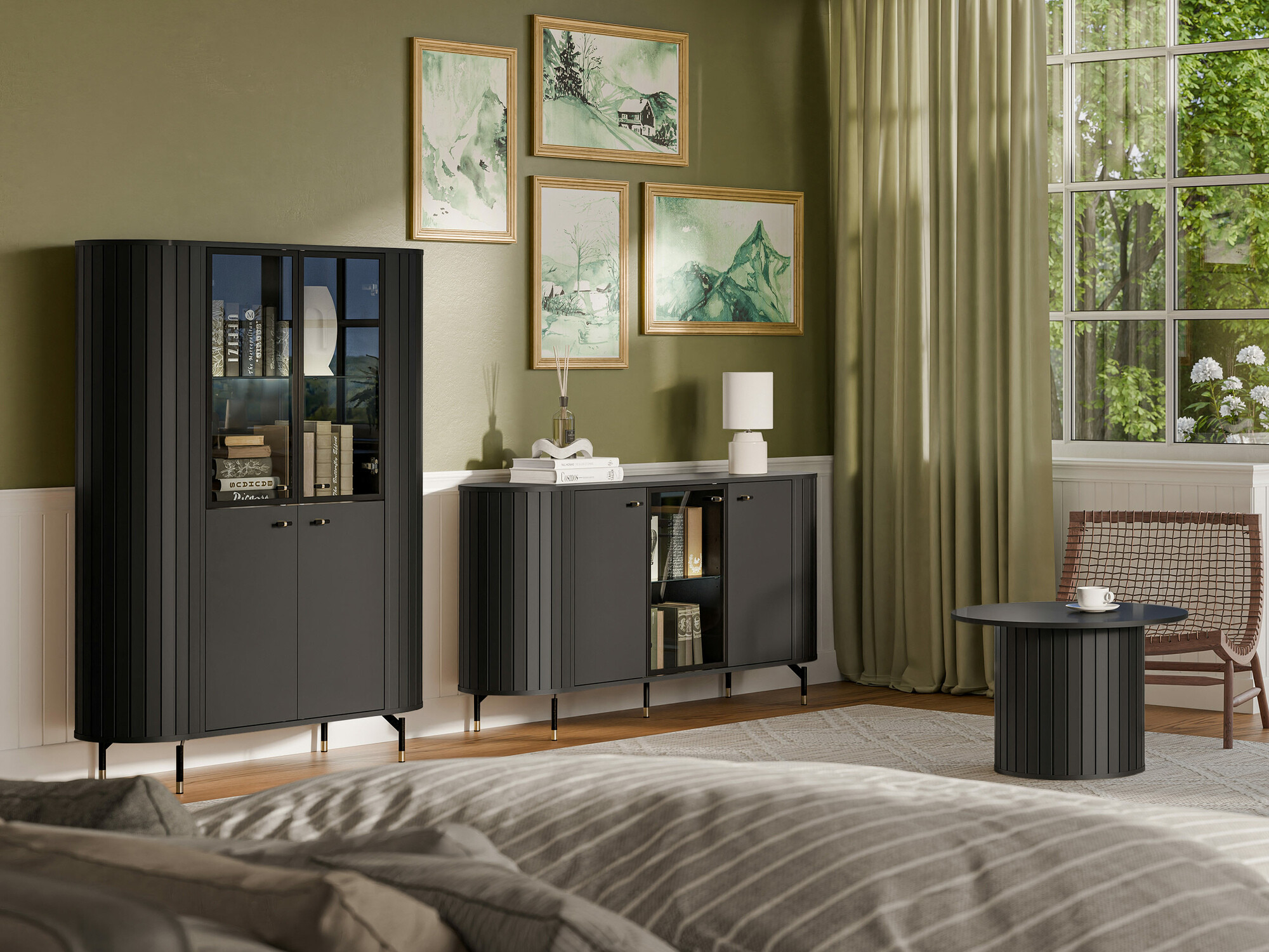 Sideboard Novmono 102 (Black)