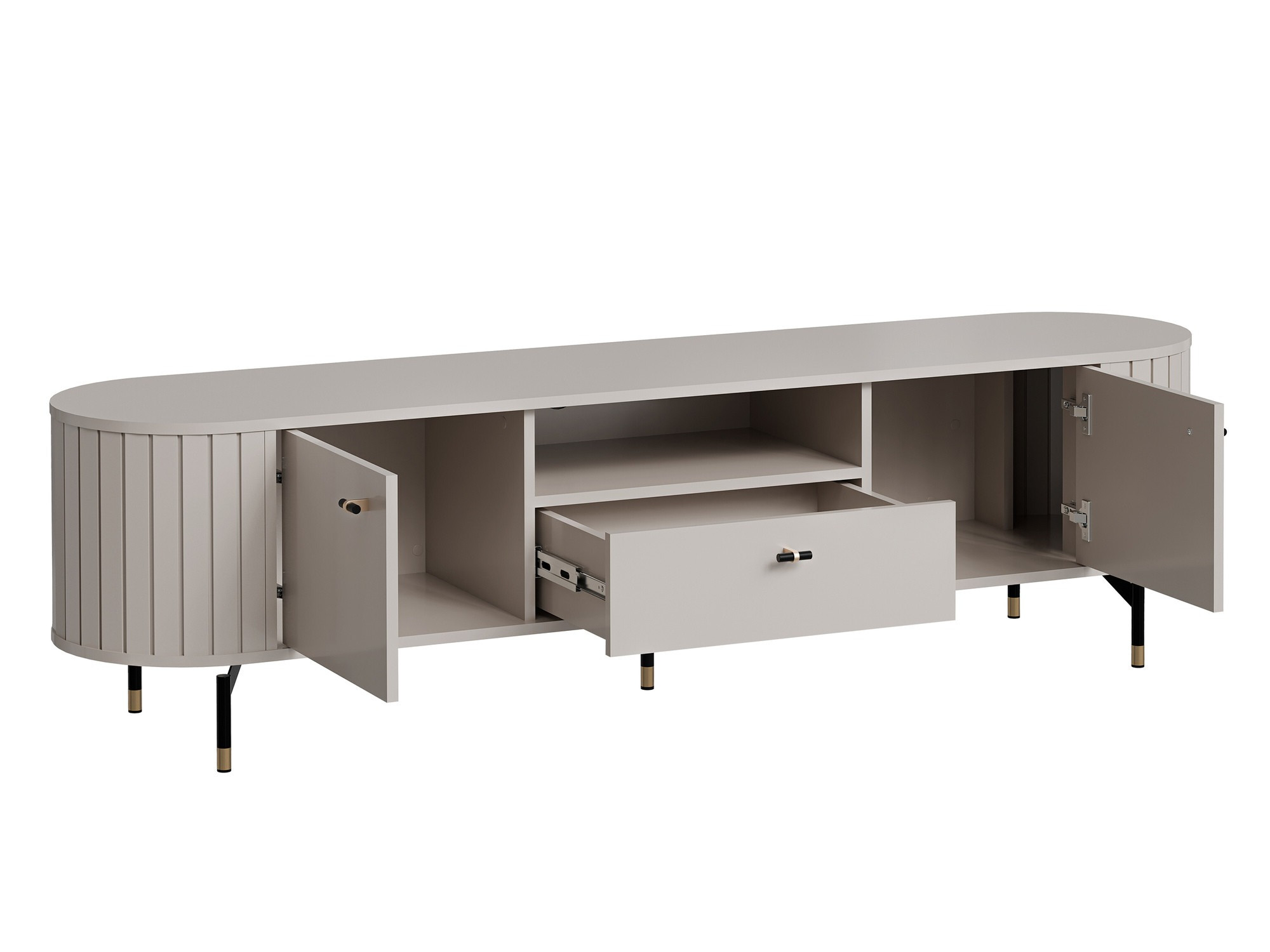 Living room set Novmono 108 (Black)