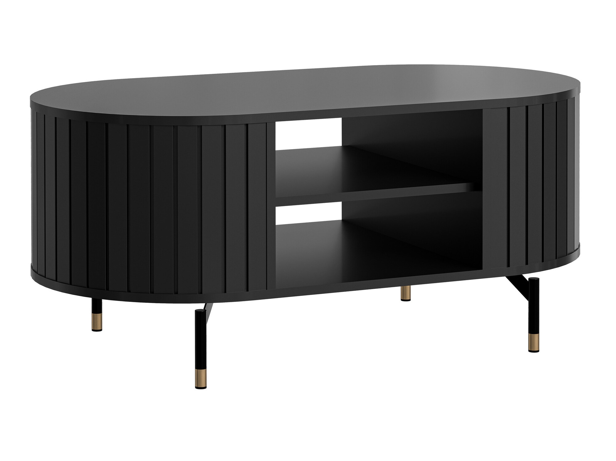 Living room set Novmono 111 (Black)