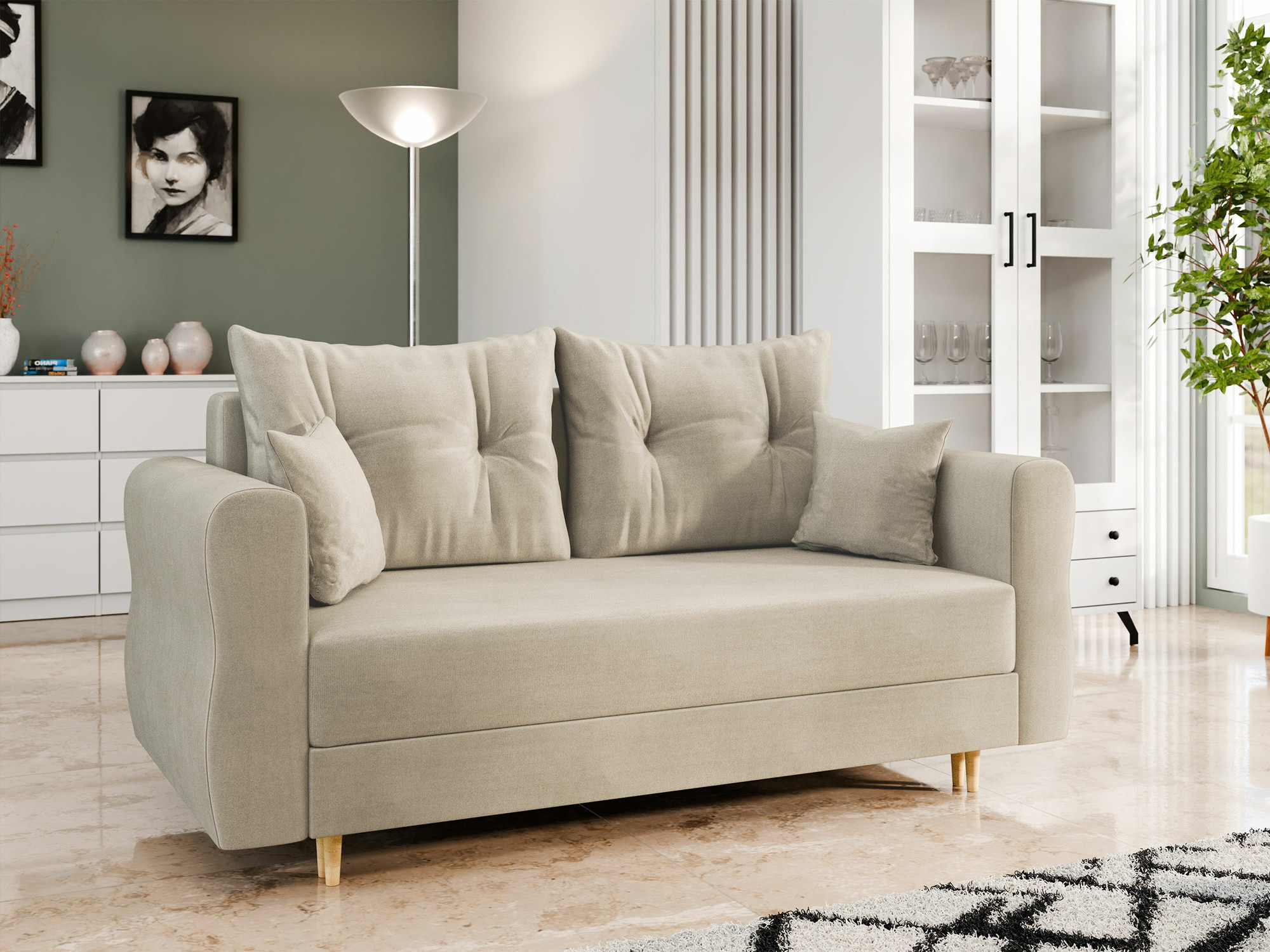 Sofa bed Veldala 100 (Manila 02)