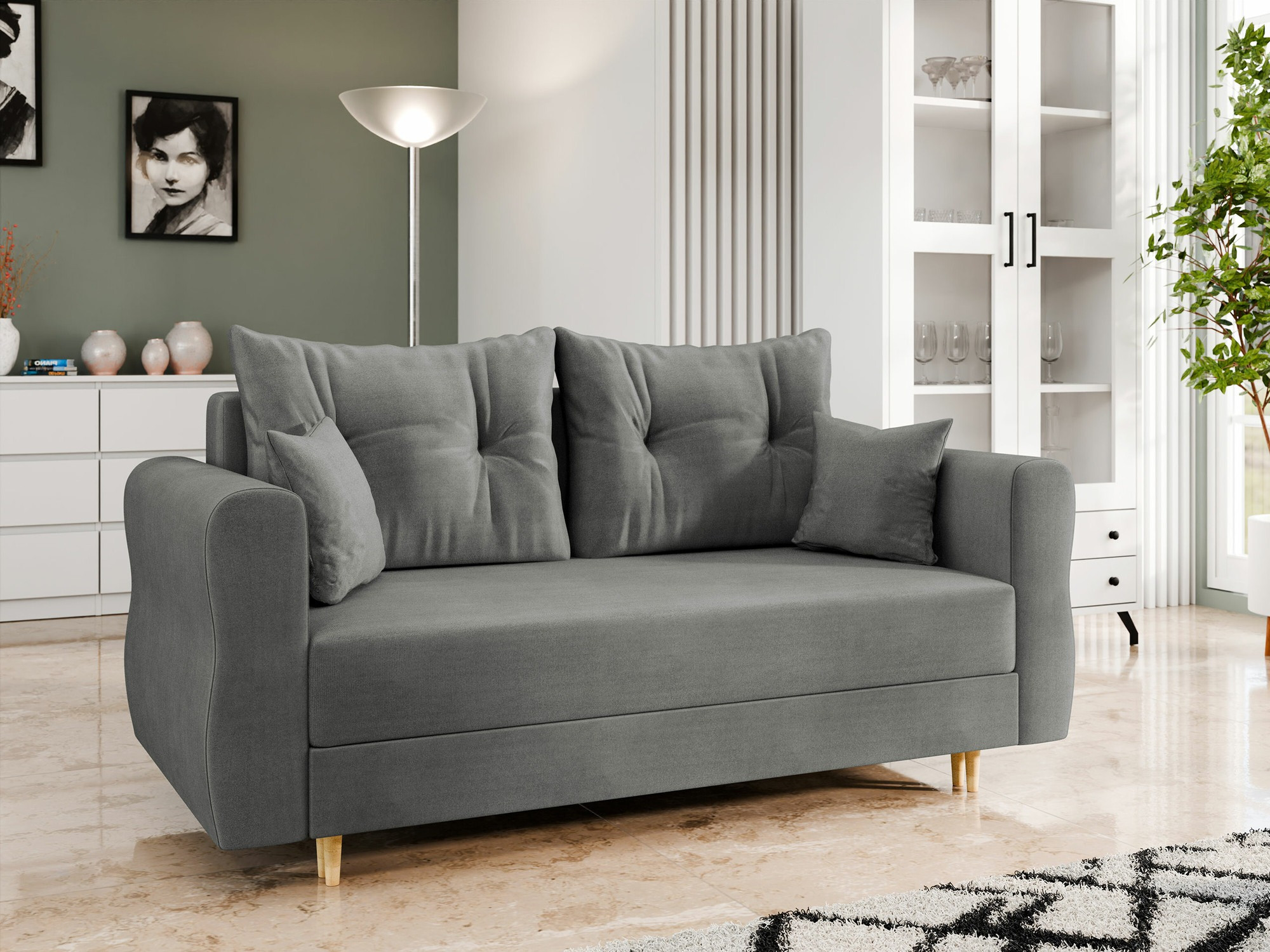 Sofa bed Veldala 100 (Manila 16)